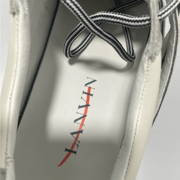 Lanvin LANVIN MEN'S RUNNING SNEAKERS IN LEATHER AND REFLECTIVE COLO Size US 10 / EU 43 - 7 Thumbnail