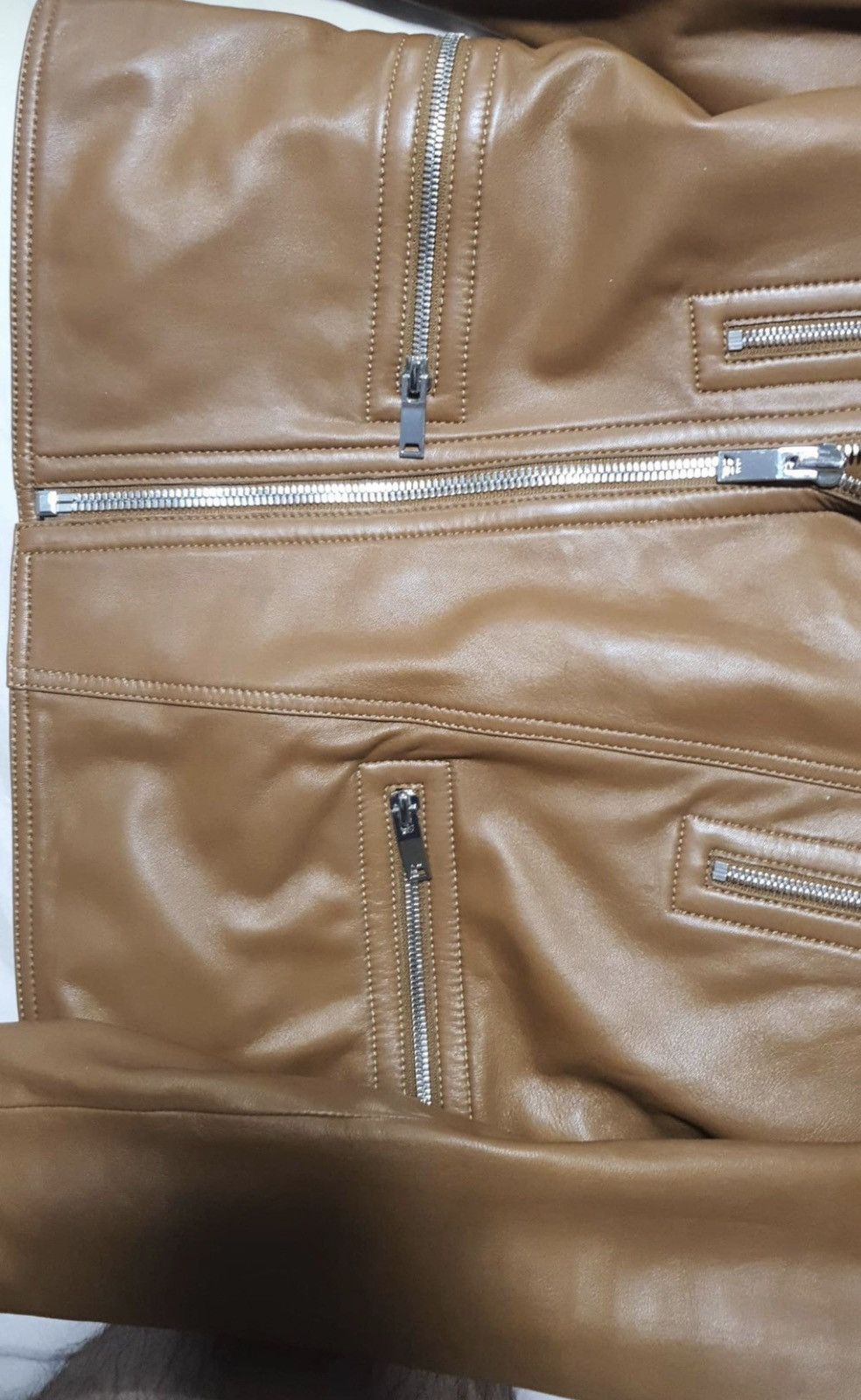 Reiss Reiss Sully Leather Jacket Size US S / EU 44-46 / 1 - 4 Thumbnail