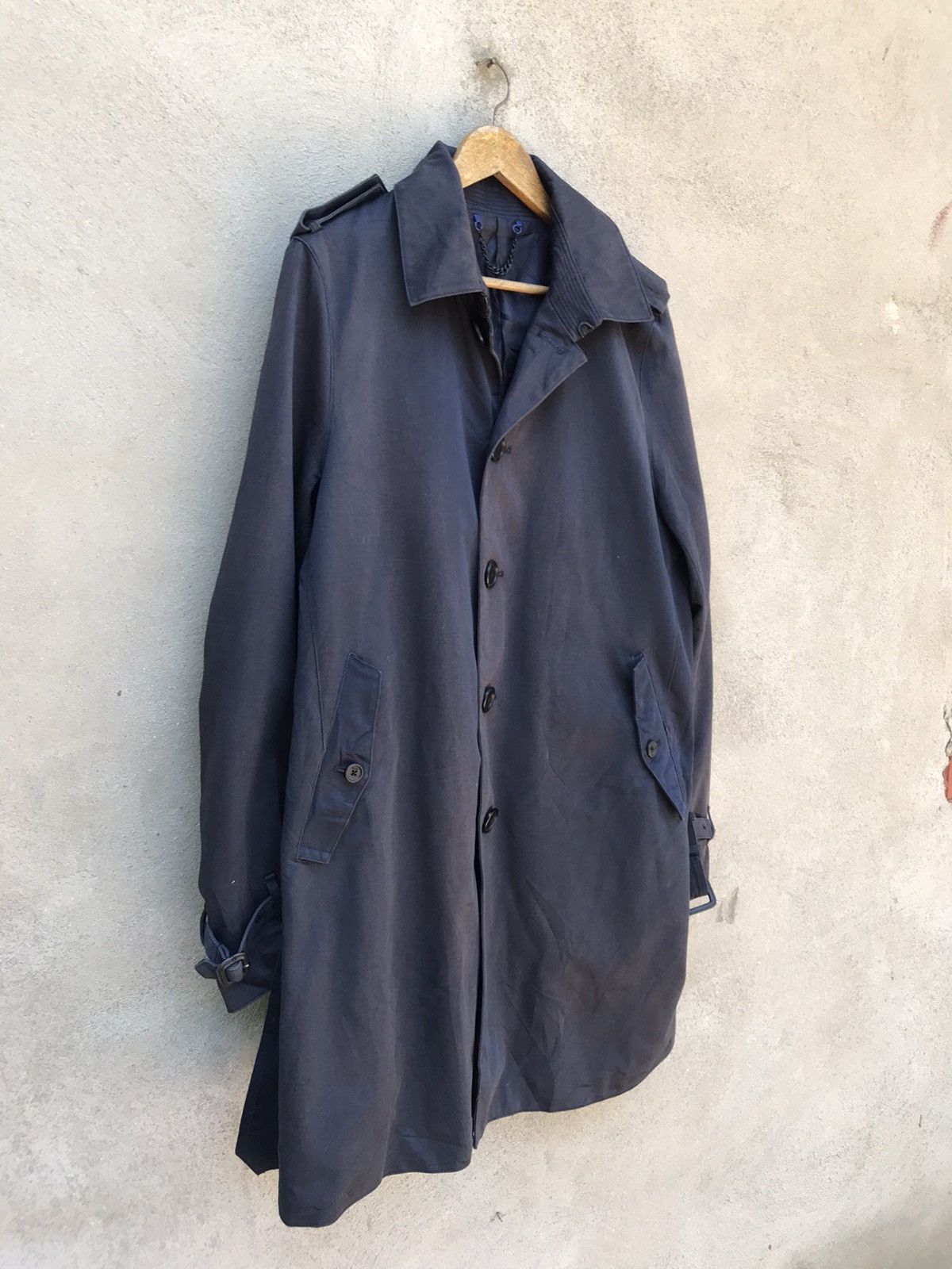 Paul Smith RARE VINTAGE PAUL SMITH TRENCH COAT WOMEN Size L / US 10 / IT 46 - 6 Thumbnail
