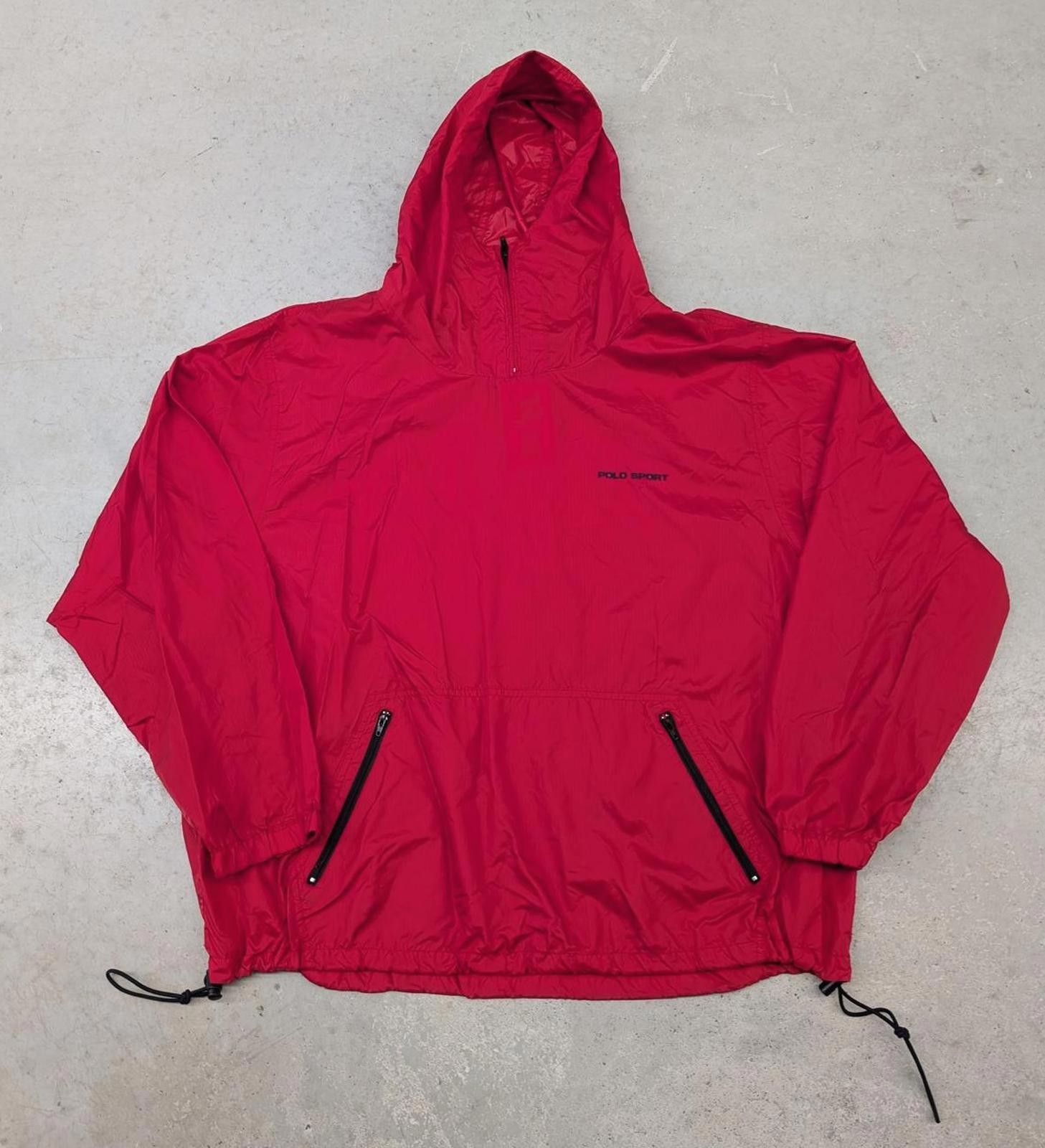 Other Vintage Polo Sport Red Script Light windbreaker jacket Size US M / EU 48-50 / 2 - 2 Thumbnail