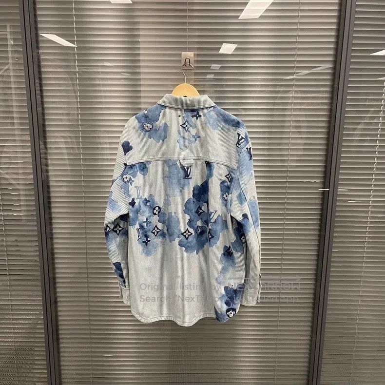 Louis Vuitton Louis Vuitton Ink Denim jacket Size US XL / EU 56 / 4 - 2 Thumbnail