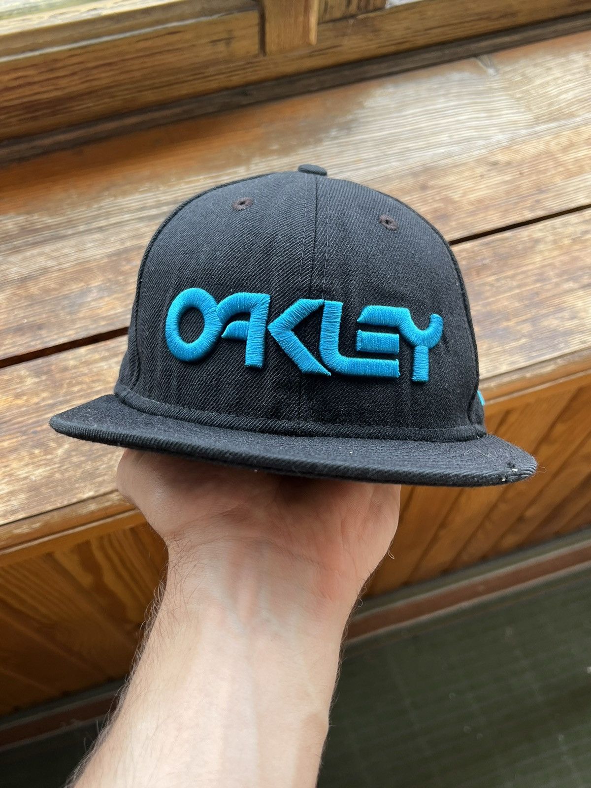 Oakley Vintage Hat Oakley y2k faded distressed cap Size ONE SIZE - 2 Thumbnail