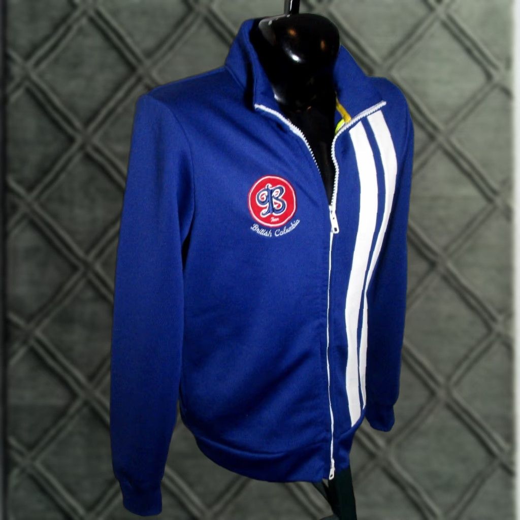 21 Men 21 MEN Jacket Blue Full Zip L Adults Size L Men's All Cotton/Polyester Fleece Lined Wearable Warm 90s? Size US L / EU 52-54 / 3 - 1 Thumbnail