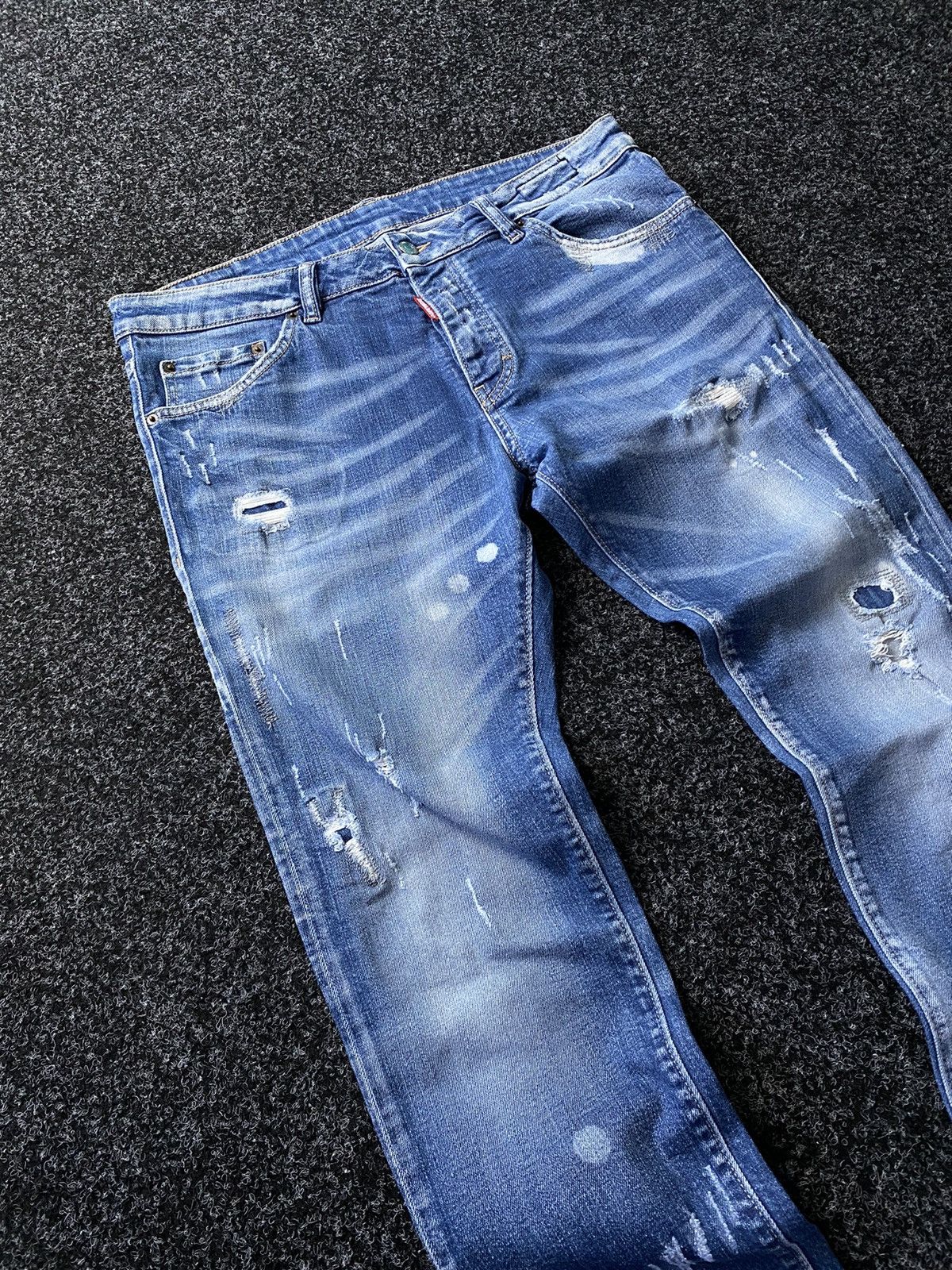 Dsquared2 Dsquared2 Distressed Denim pants Jeans Made In Italy 🇮🇹 Size US 37 - 5 Thumbnail