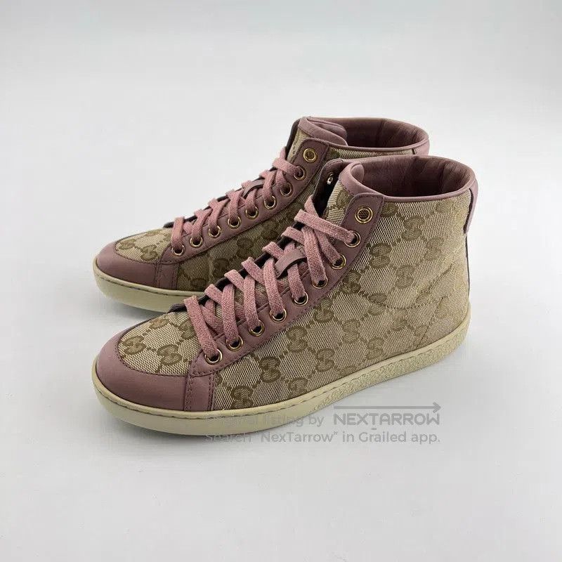 Gucci Women's Brooklyn GG High Top Sneakers.