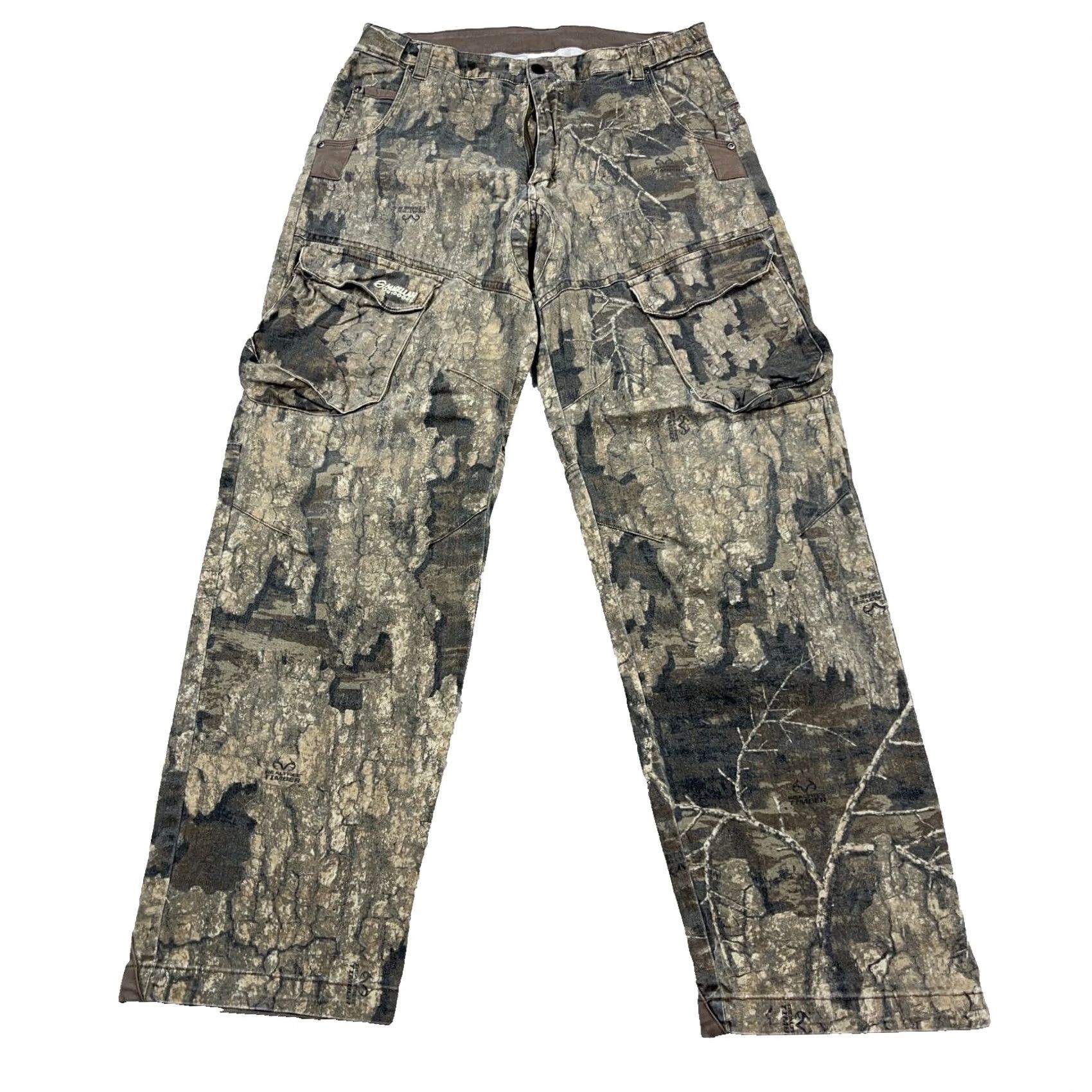 Vintage VINTAGE Magellan RealTree Timber Camo Cargo Pants Men Regular Size US 31 - 2 Thumbnail