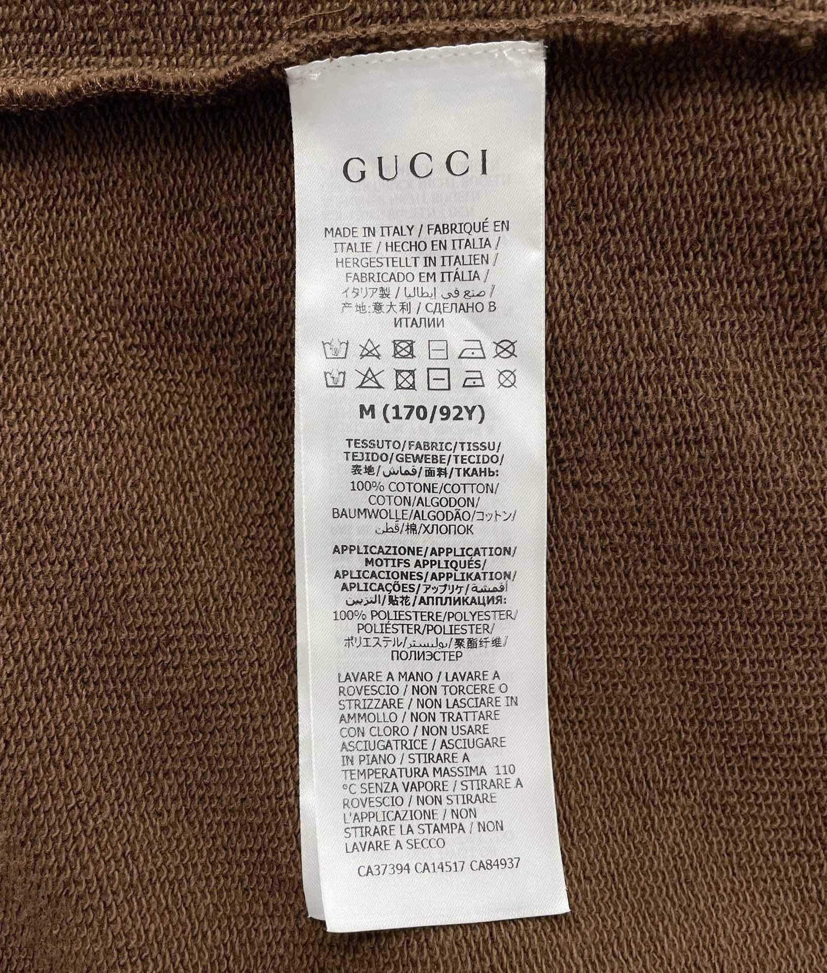 Gucci Gucci Brown double g sweatshirt 2501-Nextarrow Size US M / EU 48-50 / 2 - 4 Thumbnail