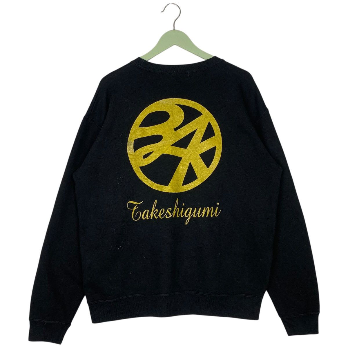 Vintage Vintage 24Karats Tokyo Sweatshirt Black Pullover Size L Size US L / EU 52-54 / 3 - 1 Thumbnail