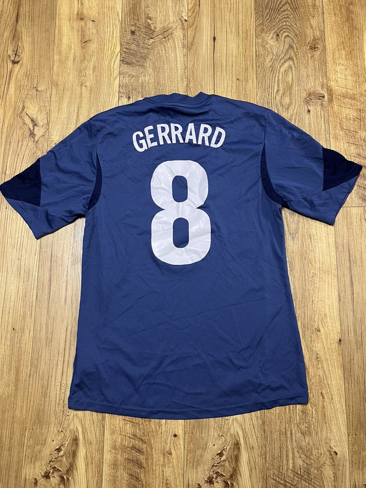 Adidas 2013-14 La Galaxy #8 Gerrard Football Shirt Jersey Adidas Size US M / EU 48-50 / 2 - 2 Thumbnail