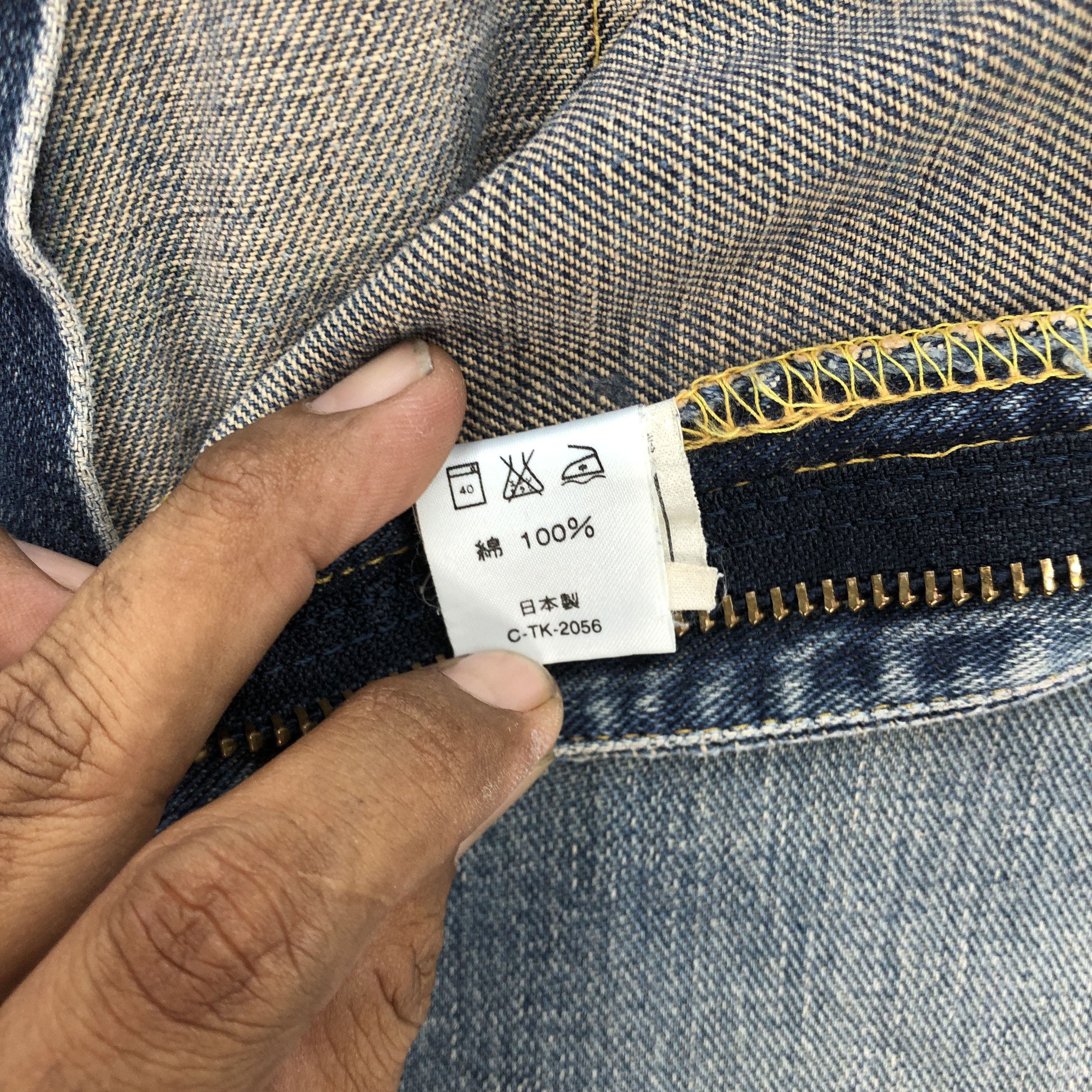 Lee Vintage Lee Selvedge Distressed Jeans Lee Redline Denim Size US 34 / EU 50 - 10 Thumbnail
