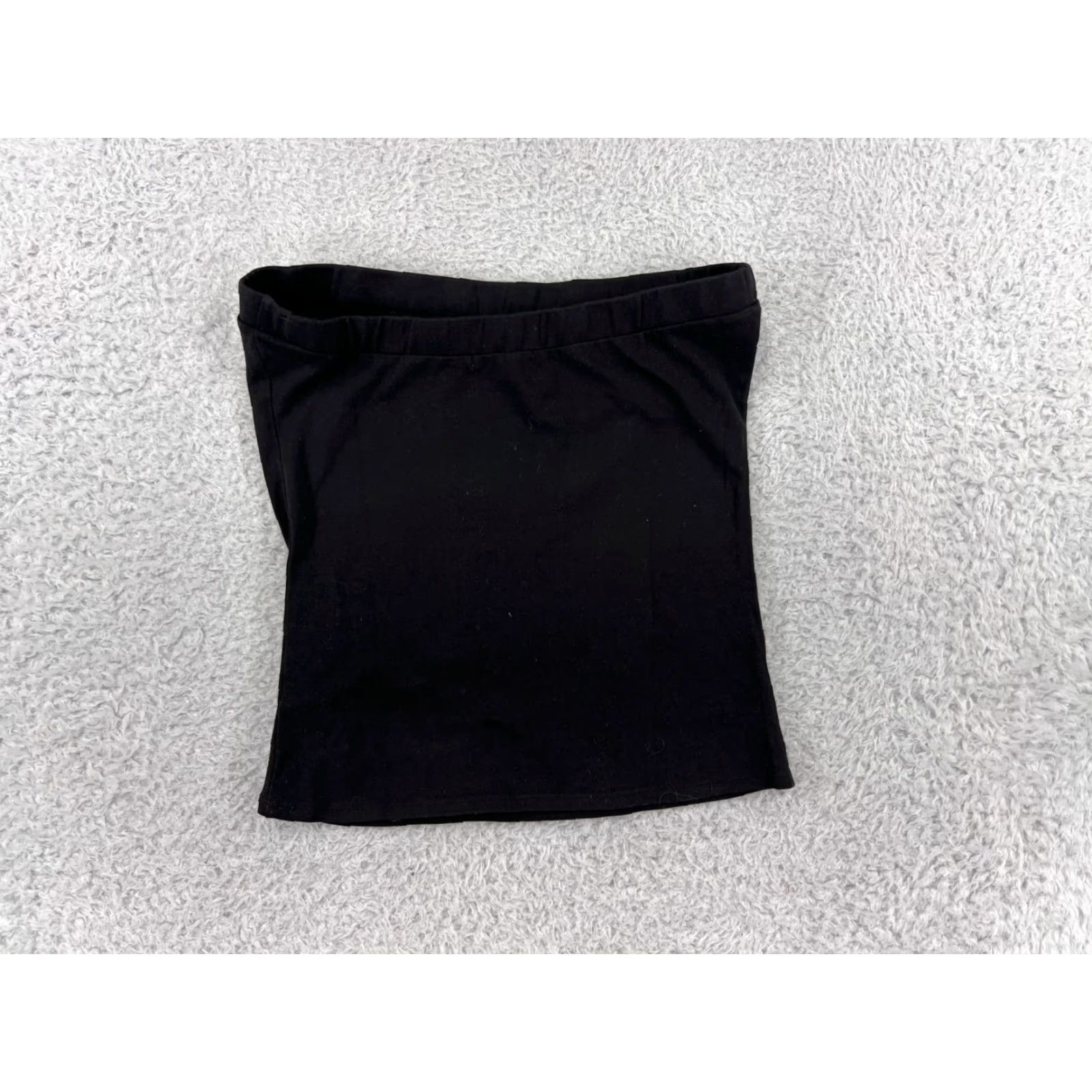 Vintage VINTAGE LA Made Skirt Womens Large Black Cotton Blend Stretch Made in USA Size 36" / US 14 / IT 50 - 2 Thumbnail