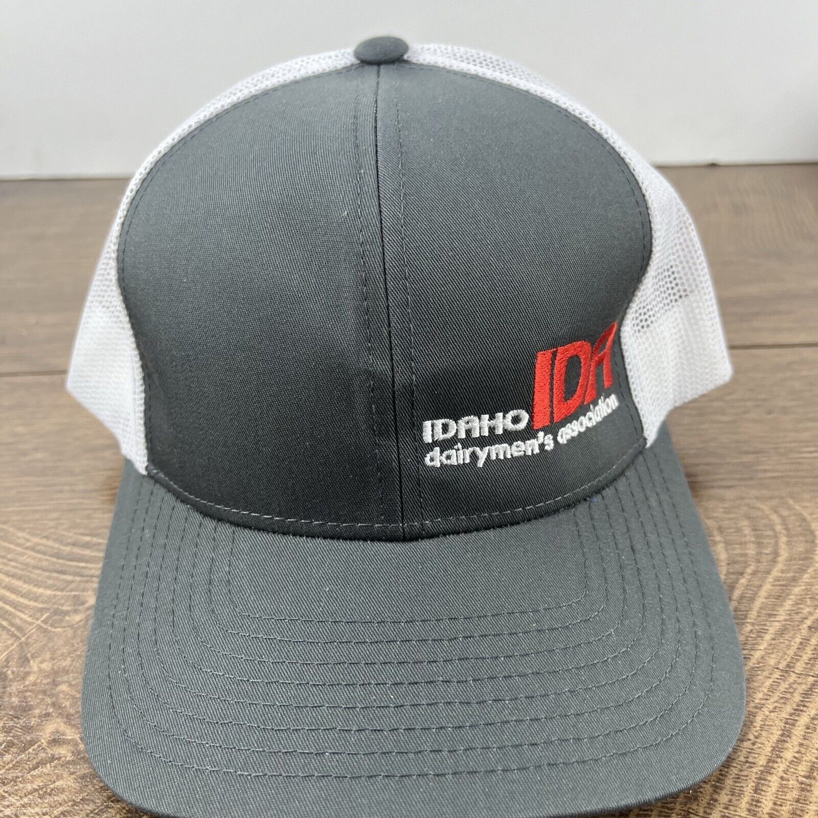 Other Idaho Dairymens Hat IDA Snapback Hat Gray Adjustable Hat Adu Size ONE SIZE - 1 Thumbnail