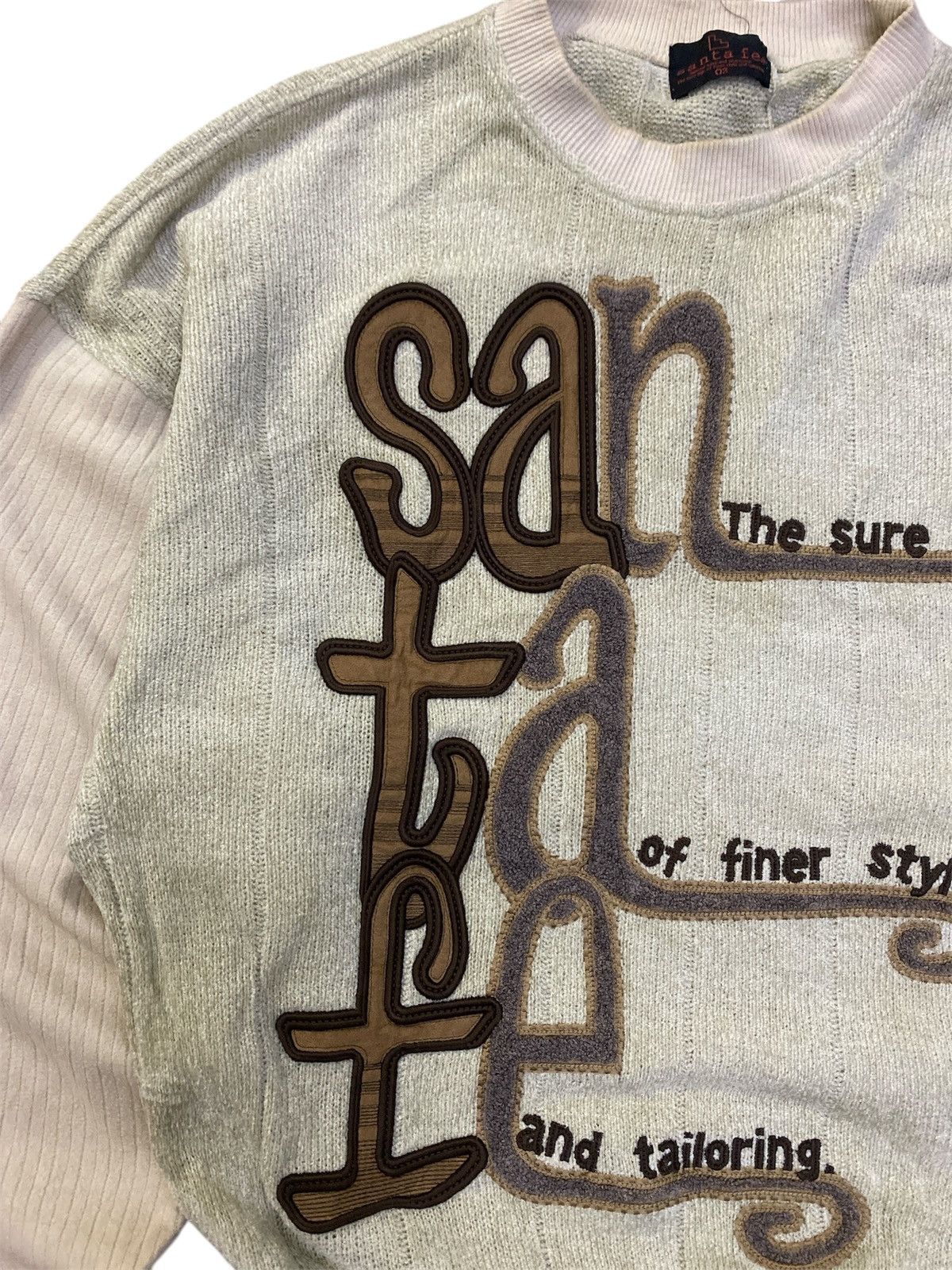 Japanese Brand × Vintage Vintage Santa Fe Knitted Sweater Size US S / EU 44-46 / 1 - 2 Thumbnail