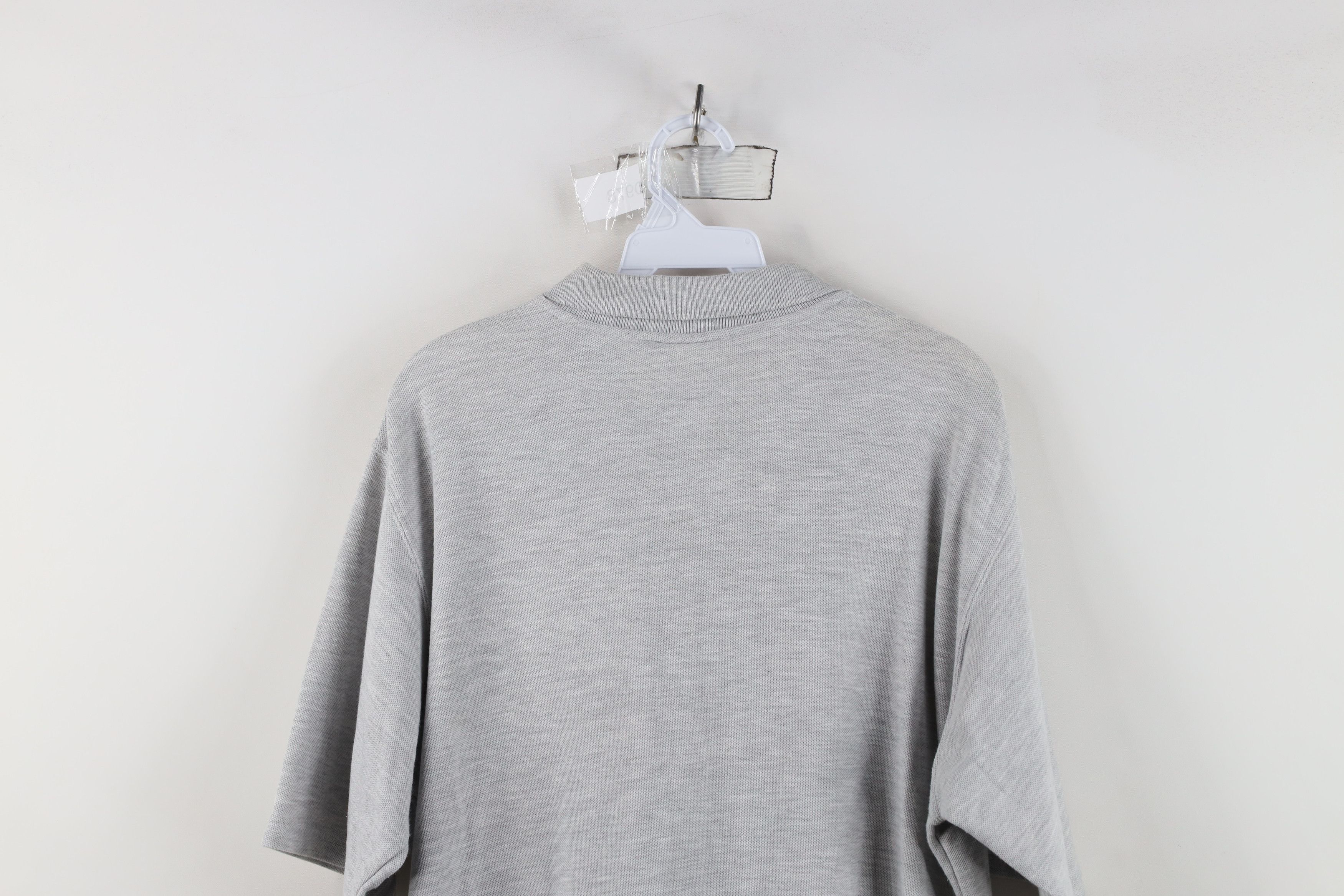 Carhartt Vintage 90s Carhartt Out Short Sleeve Pocket Polo Shirt Gray Size US M / EU 48-50 / 2 - 13 Thumbnail