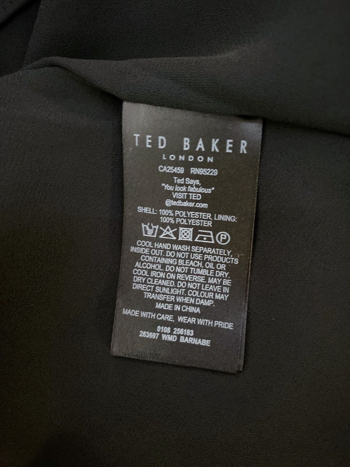 Ted Baker Ted Baker Printed Tiered Mini Swing Dress size 0 Size XS / US 0-2 / IT 36-38 - 12 Thumbnail