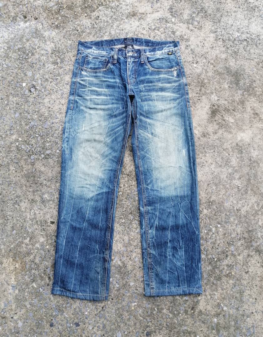 Designer × Japanese Brand Mini Brand Designed by Jaegi Denim Jeans Size US 32 / EU 48 - 1 Thumbnail