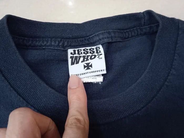 West Coast Choppers Vintage 00s West Coast Choppers T-Shirt Jesse Who Size US XL / EU 56 / 4 - 4 Thumbnail