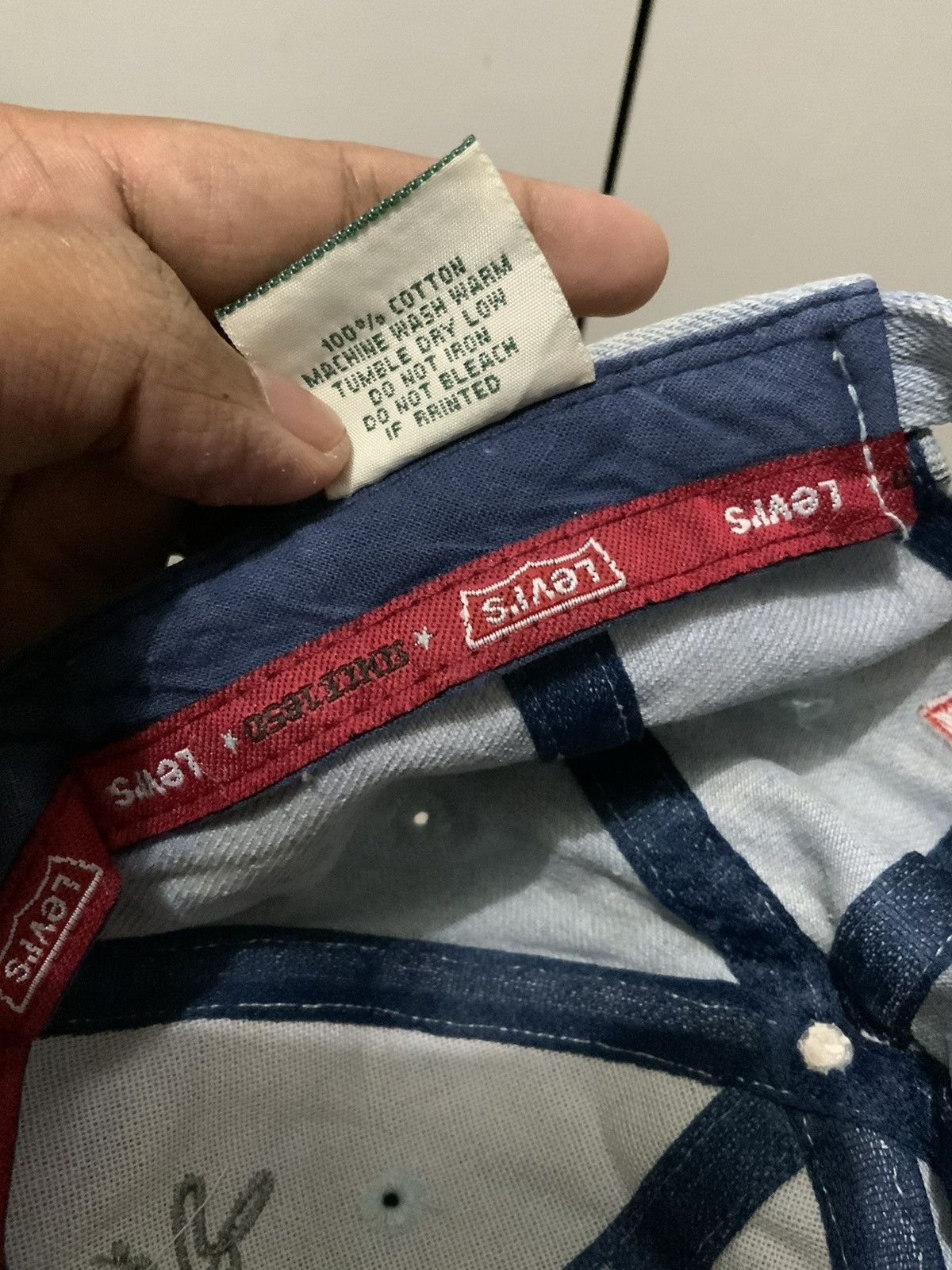 Levi's Levi’s American Legend Denim Hat Size ONE SIZE - 12 Thumbnail