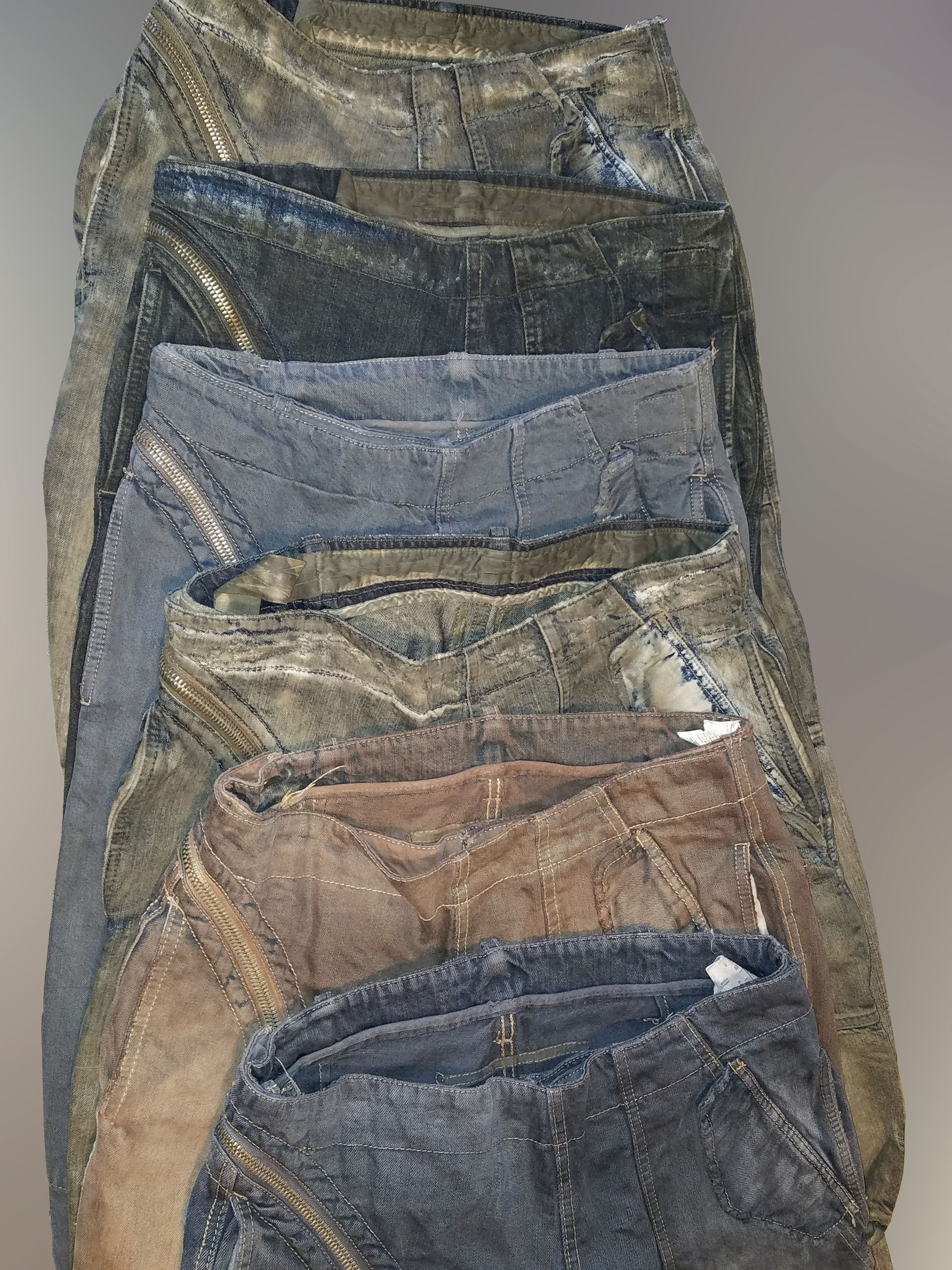 Rick Owens Drkshdw OG Aircut (Double Layered) Jeans Size US 30 / EU 46 - 4 Thumbnail