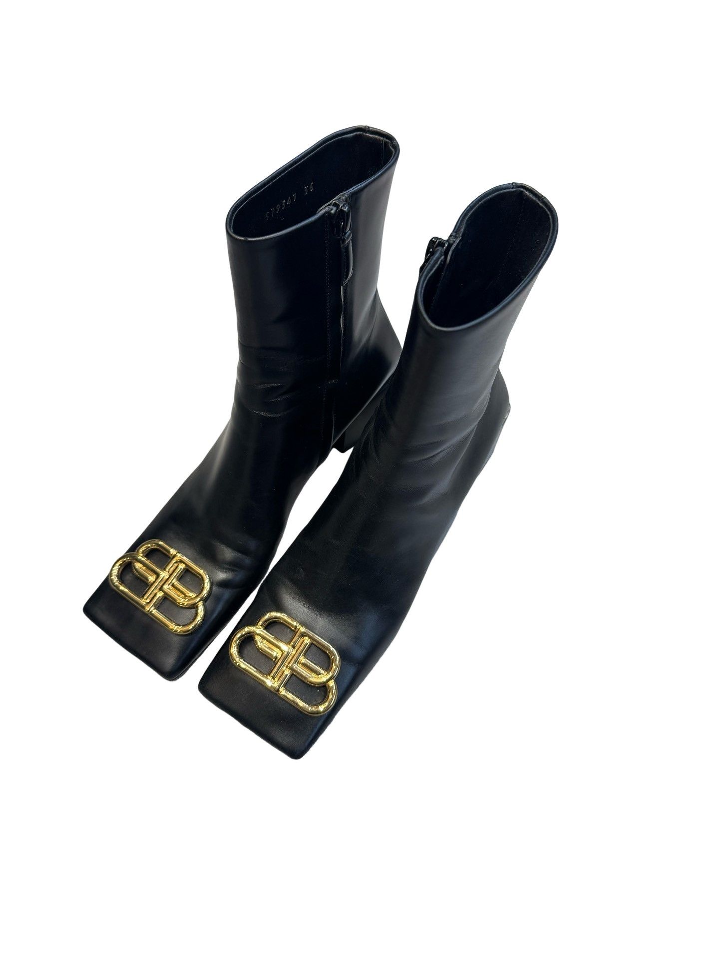 Balenciaga Balenciaga BB Square-Toe Boots Size 36 Size US 6 / IT 36 - 1 Thumbnail