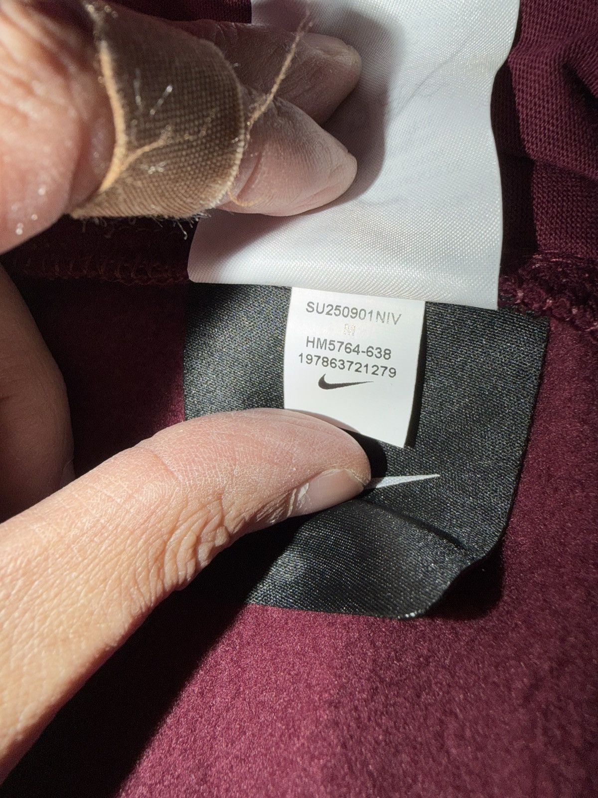 Drake × Nike Nike x Drake NOCTA Fleece CS Sweatpants Dark Beetroot Sz L Size US 33 - 15 Thumbnail