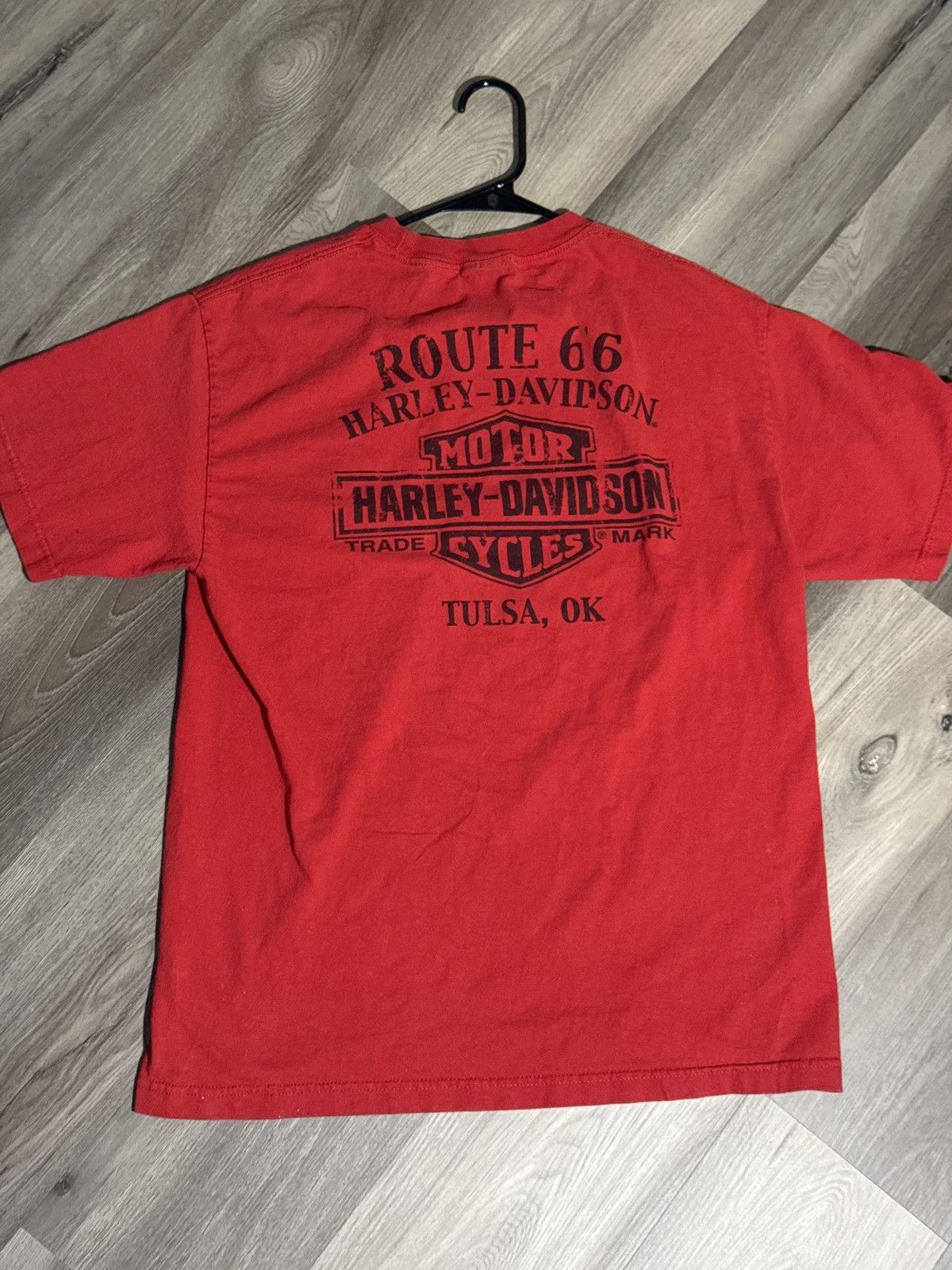 Harley Davidson Harley Tulsa Oklahoma Pocket Tee Size US L / EU 52-54 / 3 - 1 Thumbnail