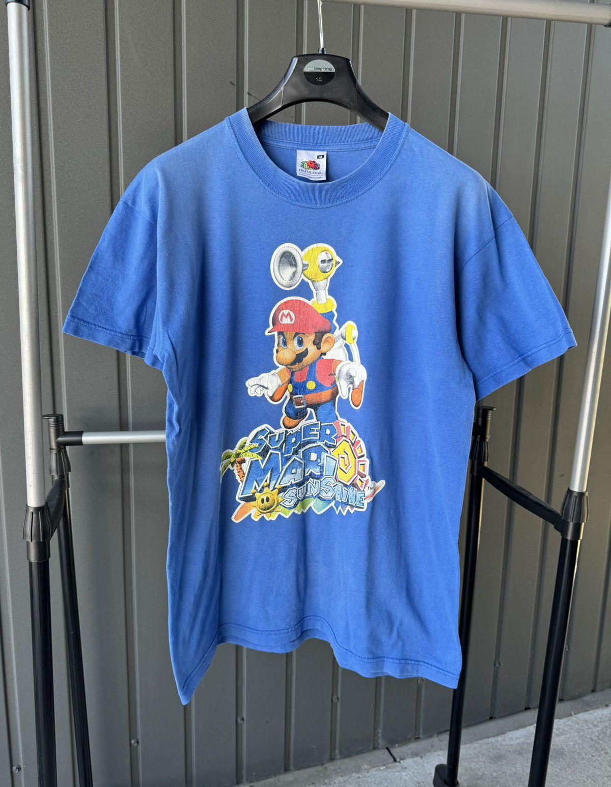 Nintendo 2002 Super Mario Sunshine Vintage T Shirt Nintendo Tee Size US M / EU 48-50 / 2 - 1 Thumbnail