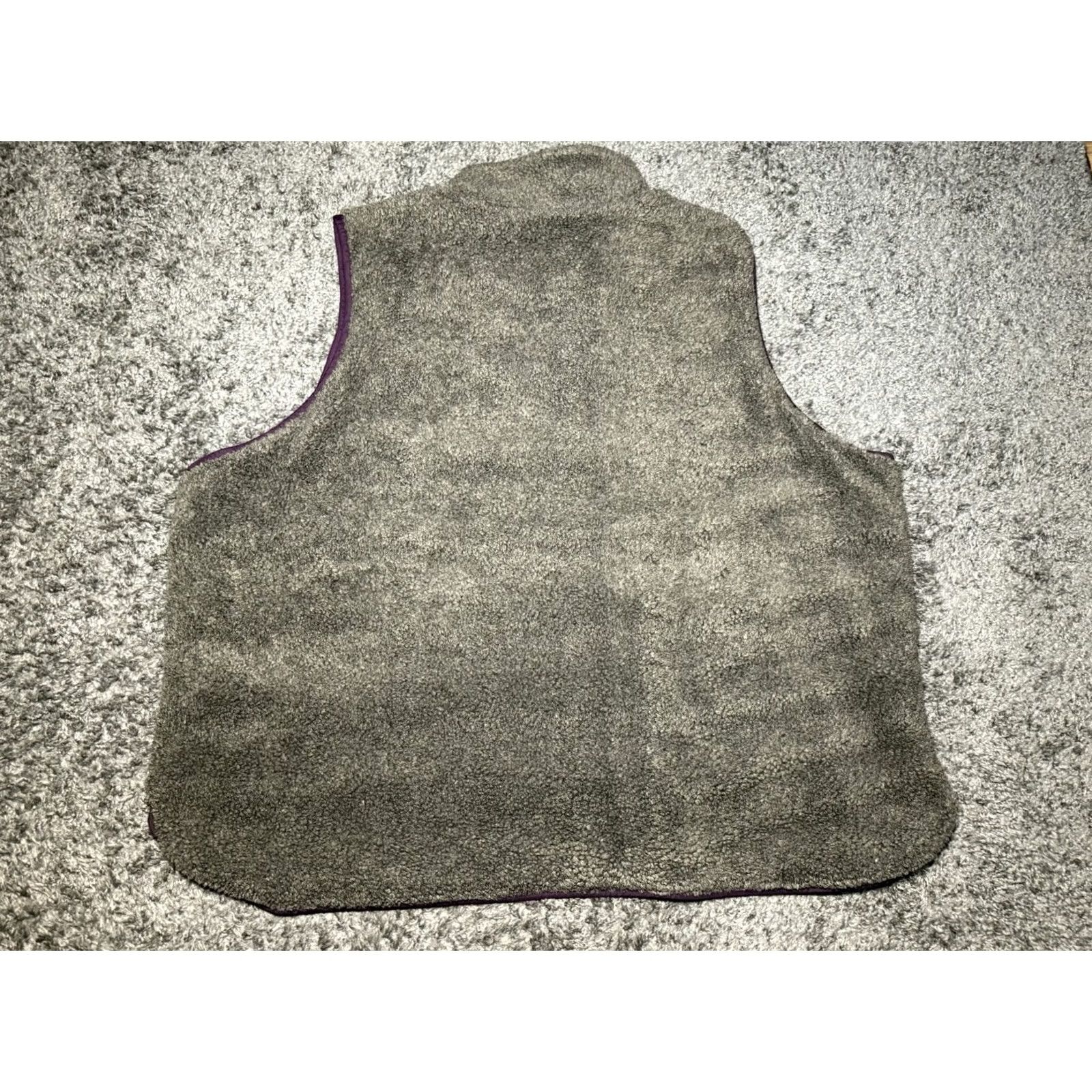 Carhartt Carhartt Vest Womens 2XL Purple Reversible Relaxed Sherpa Rain Defender Size XXL / US 16-18 / IT 52-54 - 2 Thumbnail
