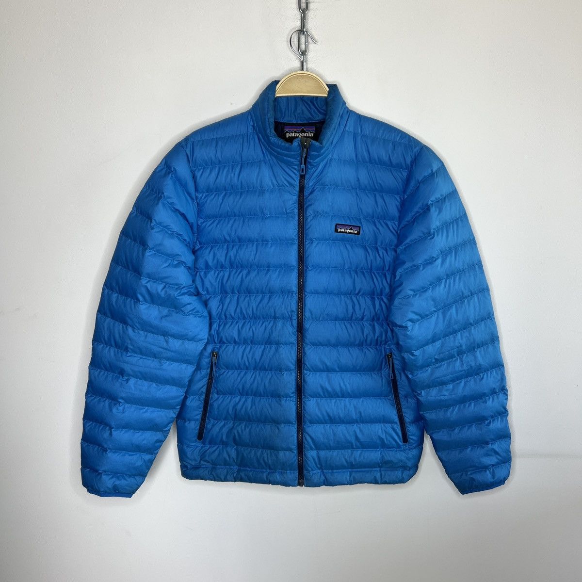 Patagonia Patagonia Puffer Nano Down Jacket Blue Navy Logo Size US M / EU 48-50 / 2 - 1 Thumbnail