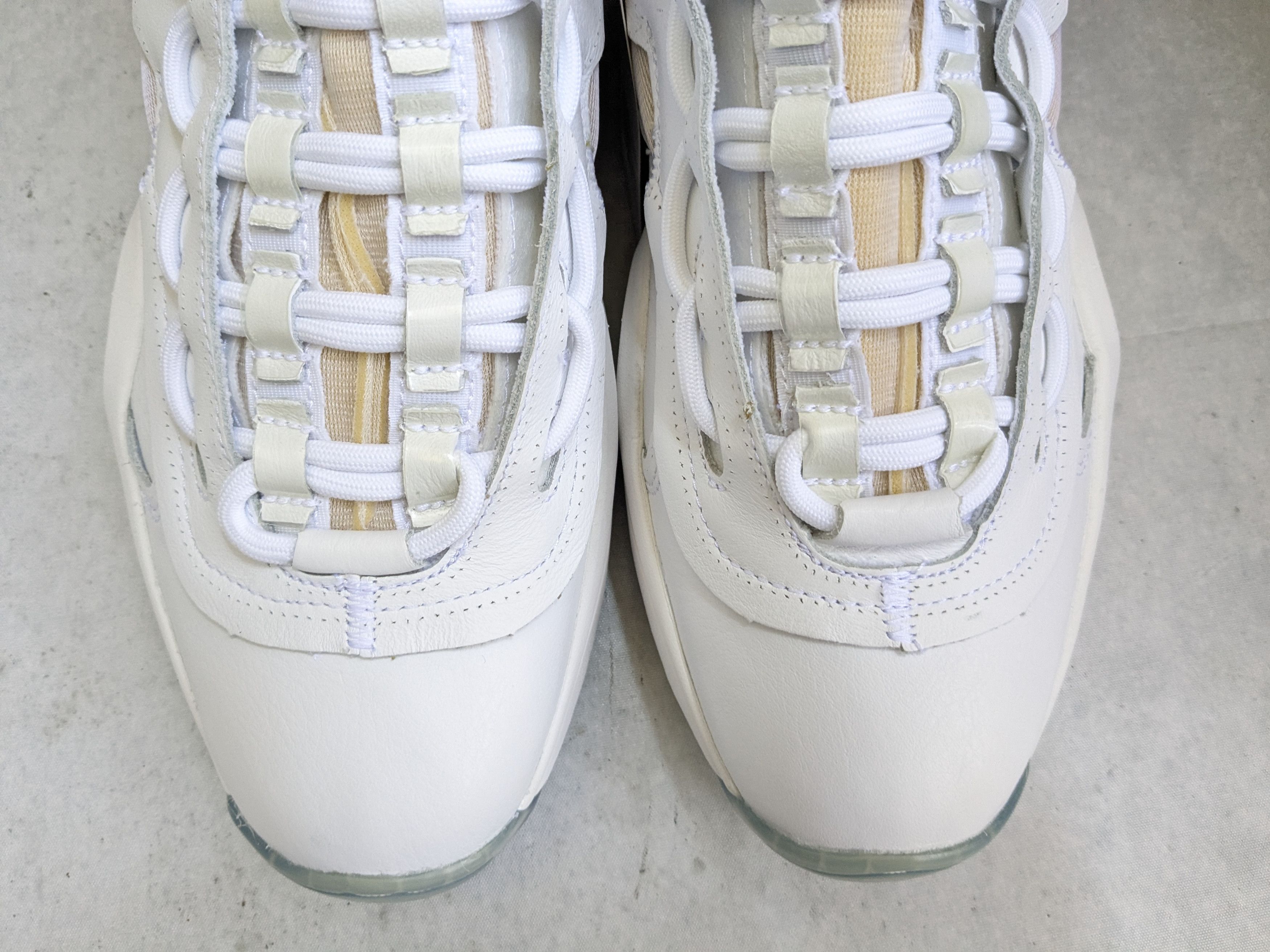 Maison Margiela Maison Margiela Reebok Question White 11 Hi Leather Size US 11 / EU 44 - 3 Thumbnail