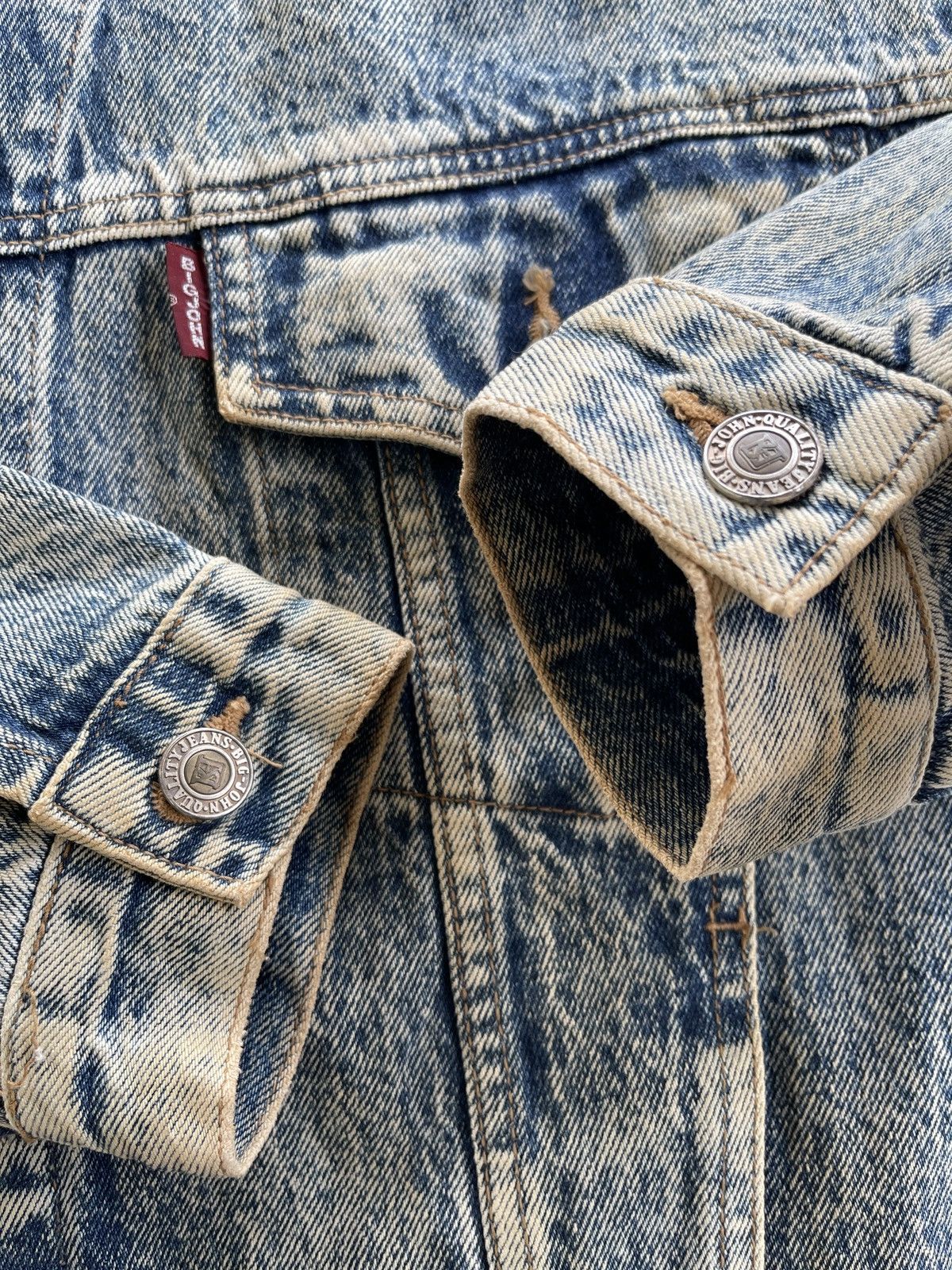 Big John Vintage Big John Acid Wash Jacket Size US L / EU 52-54 / 3 - 15 Thumbnail
