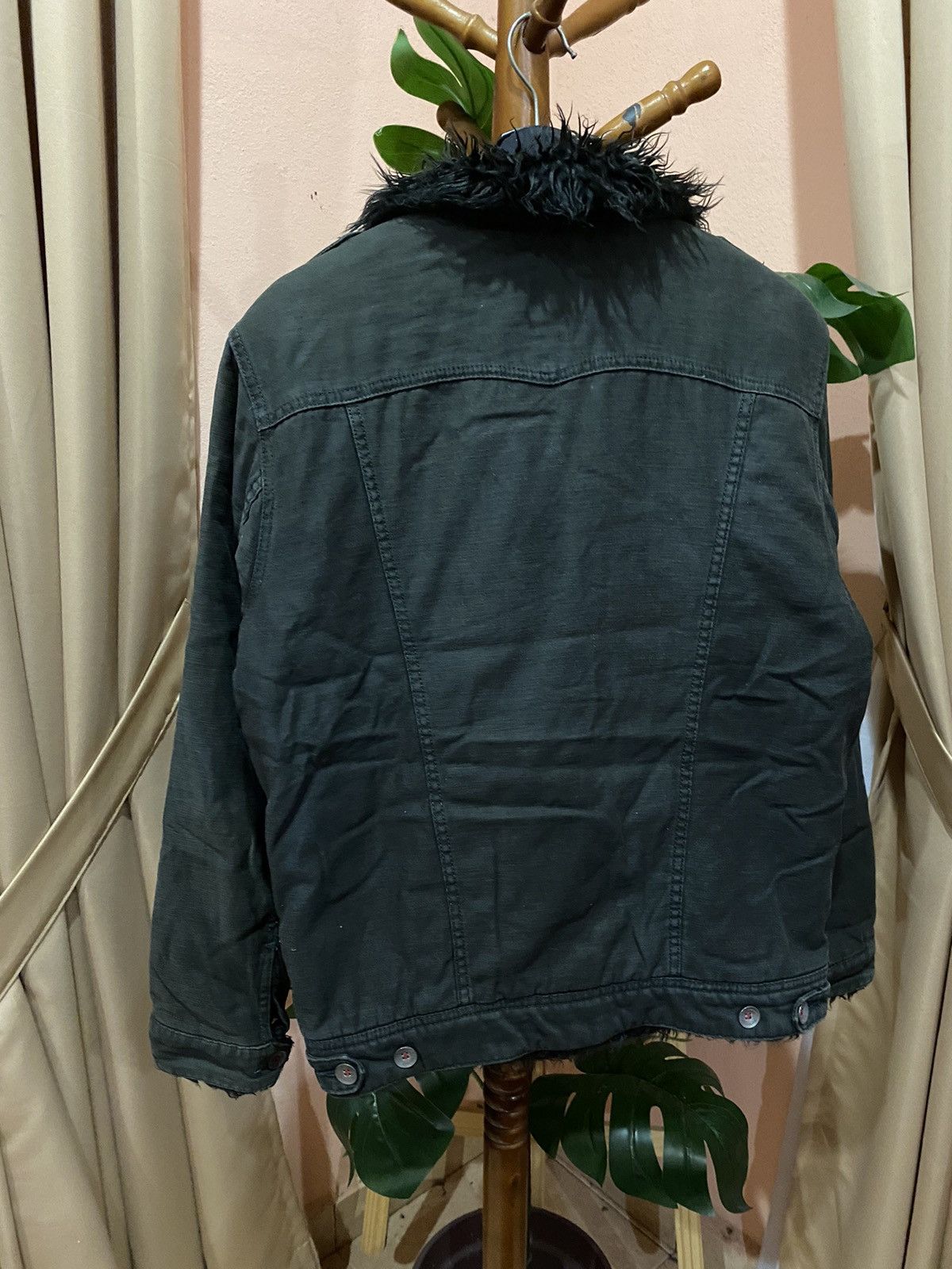 Edwin VINTAGE EDWIN 503 BLUE TRIP FUR LINING JACKET Size US L / EU 52-54 / 3 - 14 Thumbnail