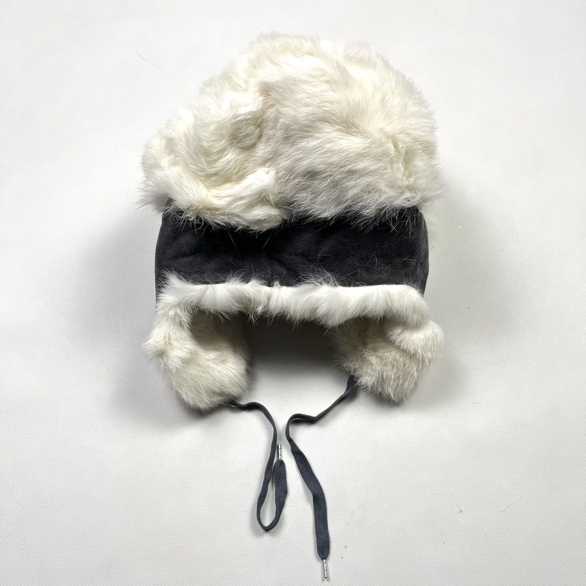 Hysteric Glamour Y2K Faux Fur Ushanka Vintage Fuzzy Warm Trapper Hat Size ONE SIZE - 4 Thumbnail