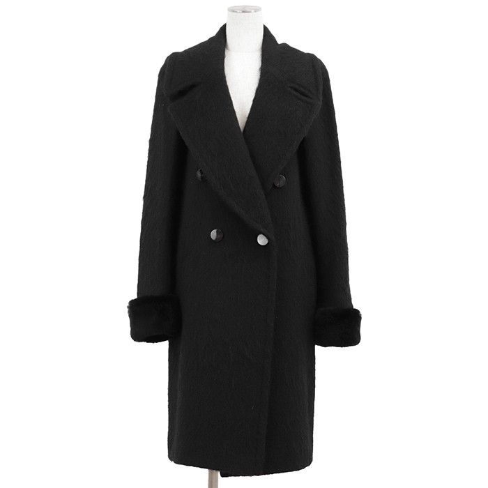 Other Other Diagram GRACE CONTINENTAL BONOTTO Mohair Wool Nylon Coat Textile Outerwear DUTY FREE for USA Size ONE SIZE - 1 Thumbnail