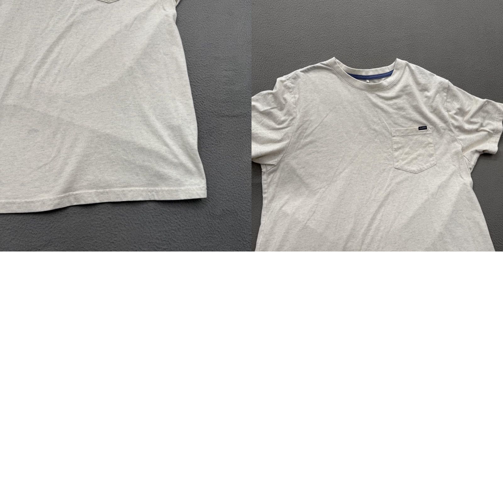 Chubbies Chubbies Shirt Mens M White Pocket Crewneck Tagless Cotton Polyester Soft Basic Shirt Size US M / EU 48-50 / 2 - 8 Thumbnail
