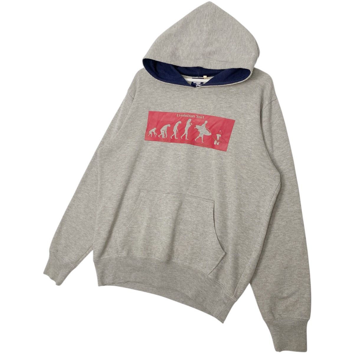 Other Vintage Evolutions Surf Hoodie Sweater Gray Size L Size US L / EU 52-54 / 3 - 2 Thumbnail