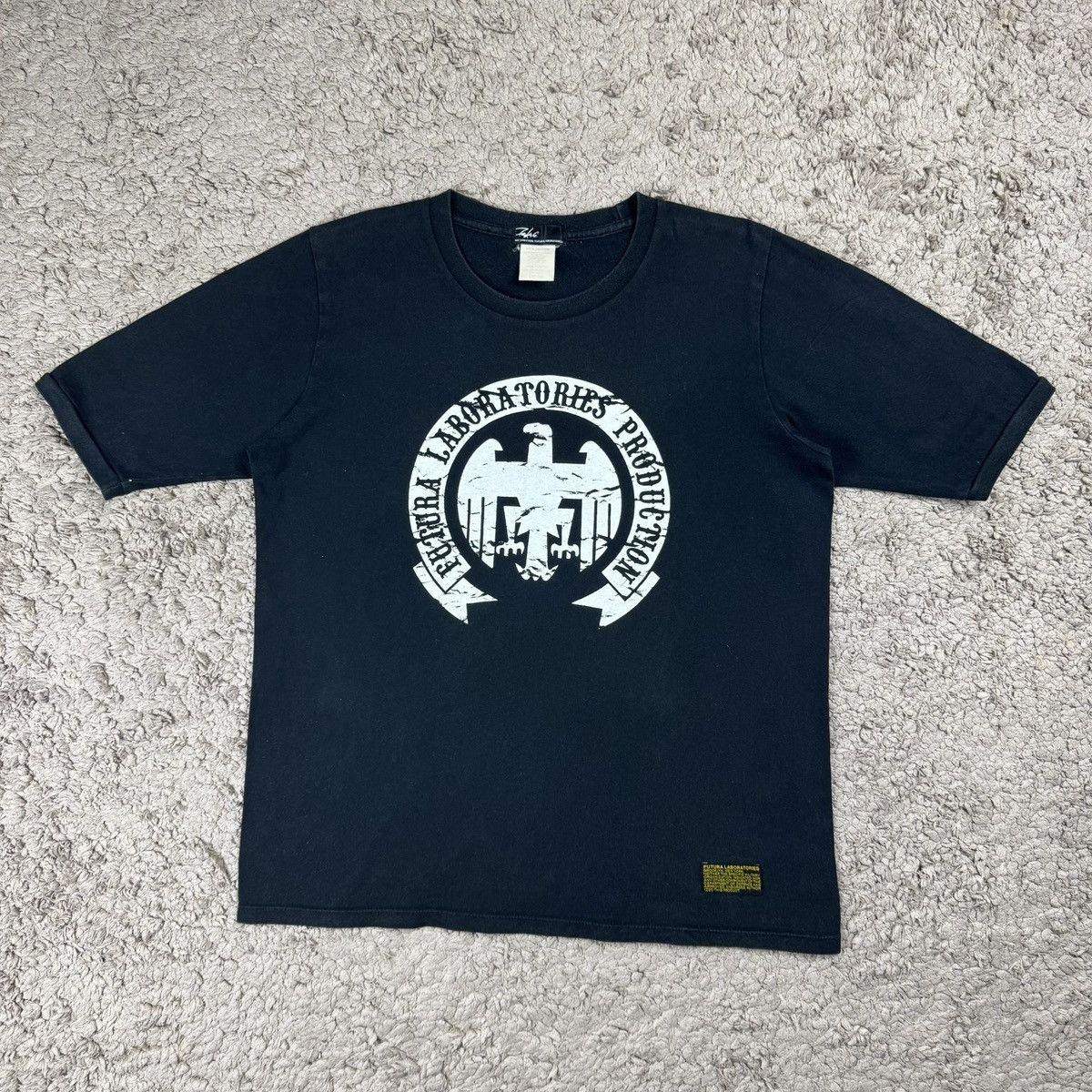Futura Vintage Future Laboratories Military/Army Graphic T-shirt Size US L / EU 52-54 / 3 - 1 Thumbnail