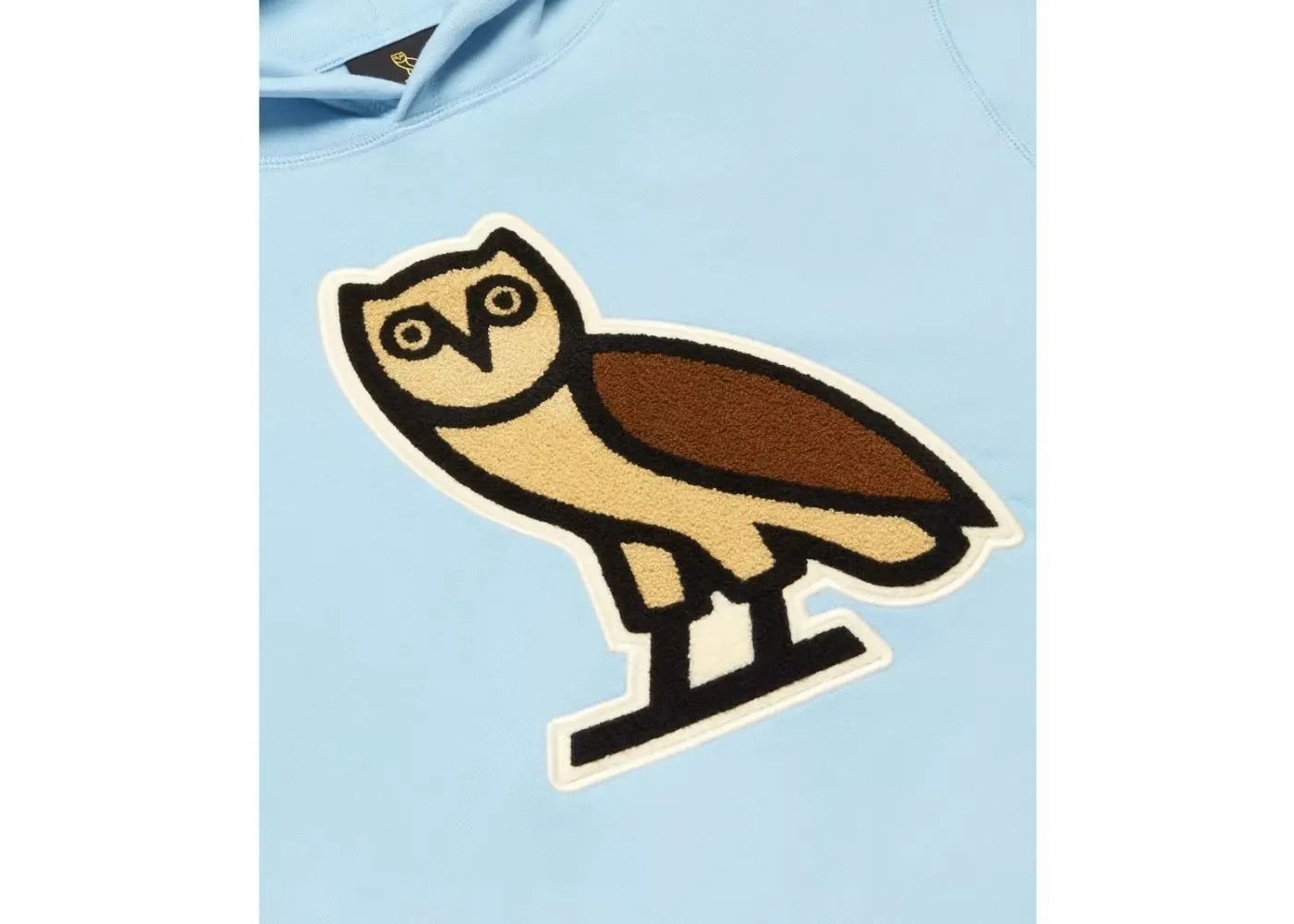 Drake OVO OG Chenille Bubble Owl Hoodie Light Blue Size US XXL / EU 58 / 5 - 2 Thumbnail