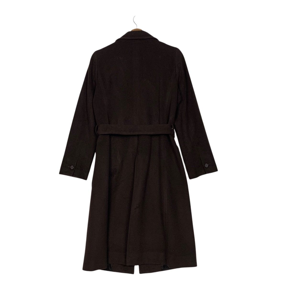 Japanese Brand INED Brown Wool Cashmere Overcoat / Jacket #2696-C121 Size M / US 6-8 / IT 42-44 - 8 Thumbnail
