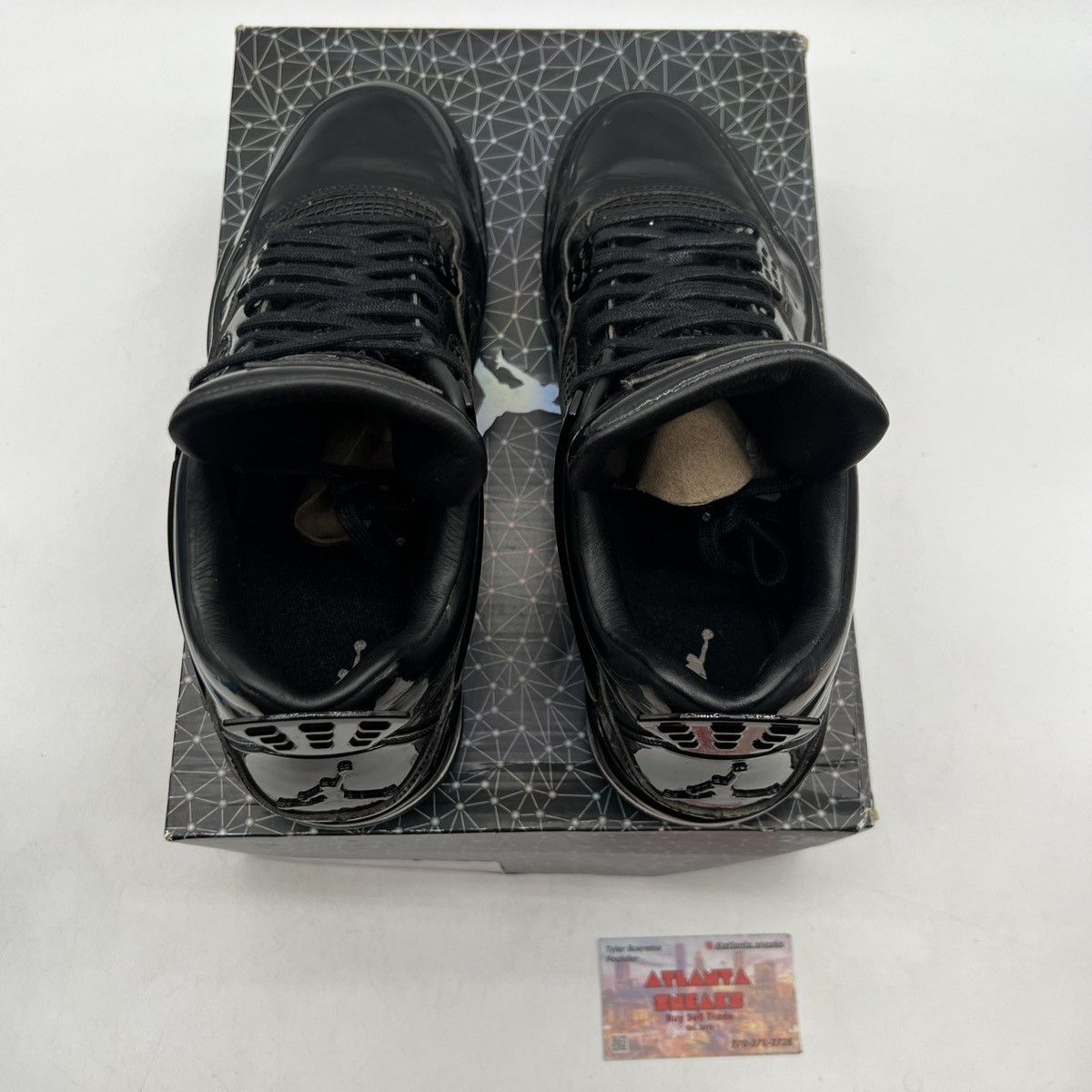 Jordan Brand Air Jordan 4 11lab4 black Size US 10.5 / EU 43-44 - 7 Thumbnail