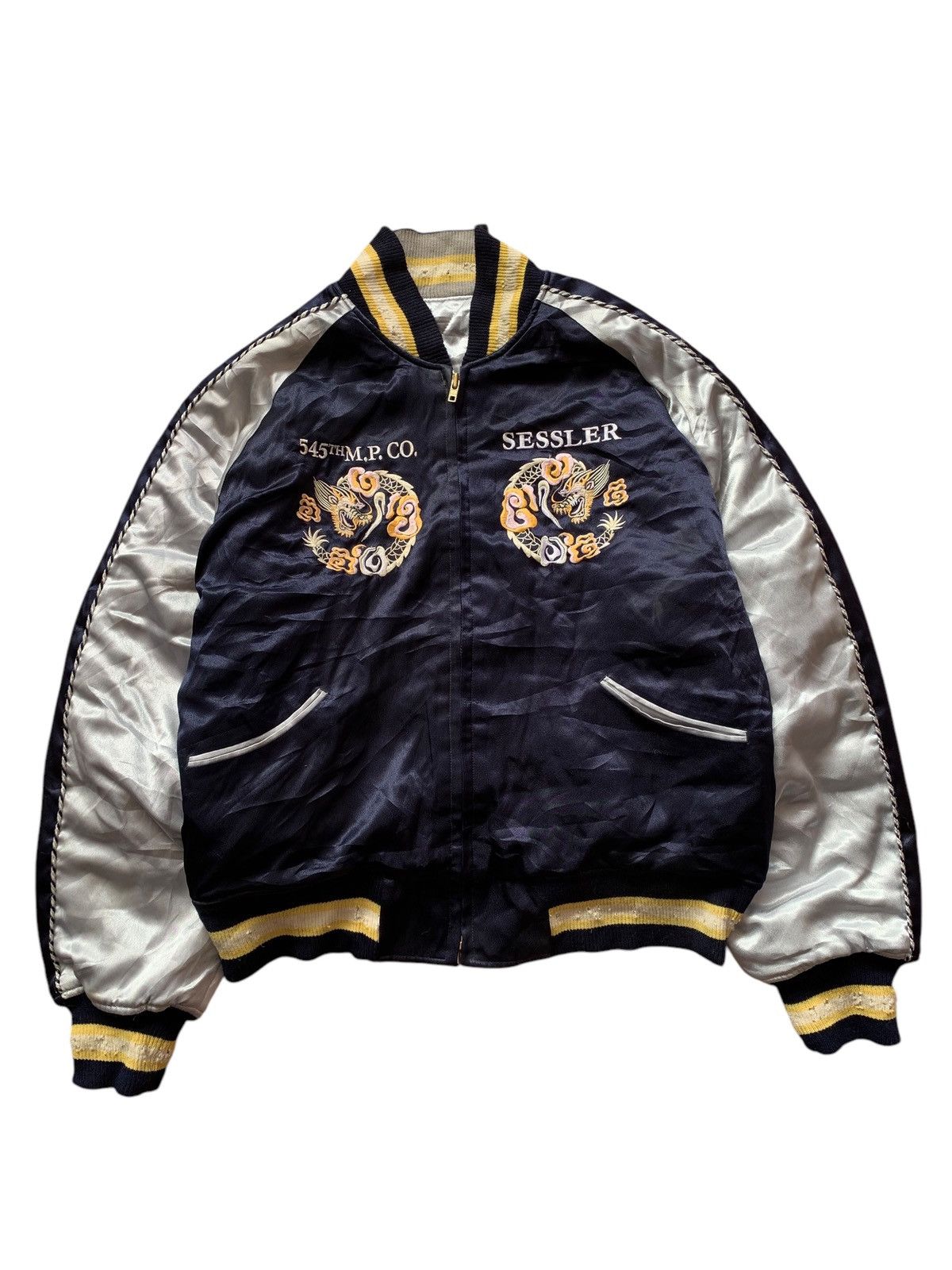 Toyo Enterprises 🔥SESSLER MFG SUKAJAN JACKETS RAYON Size US L / EU 52-54 / 3 - 1 Thumbnail