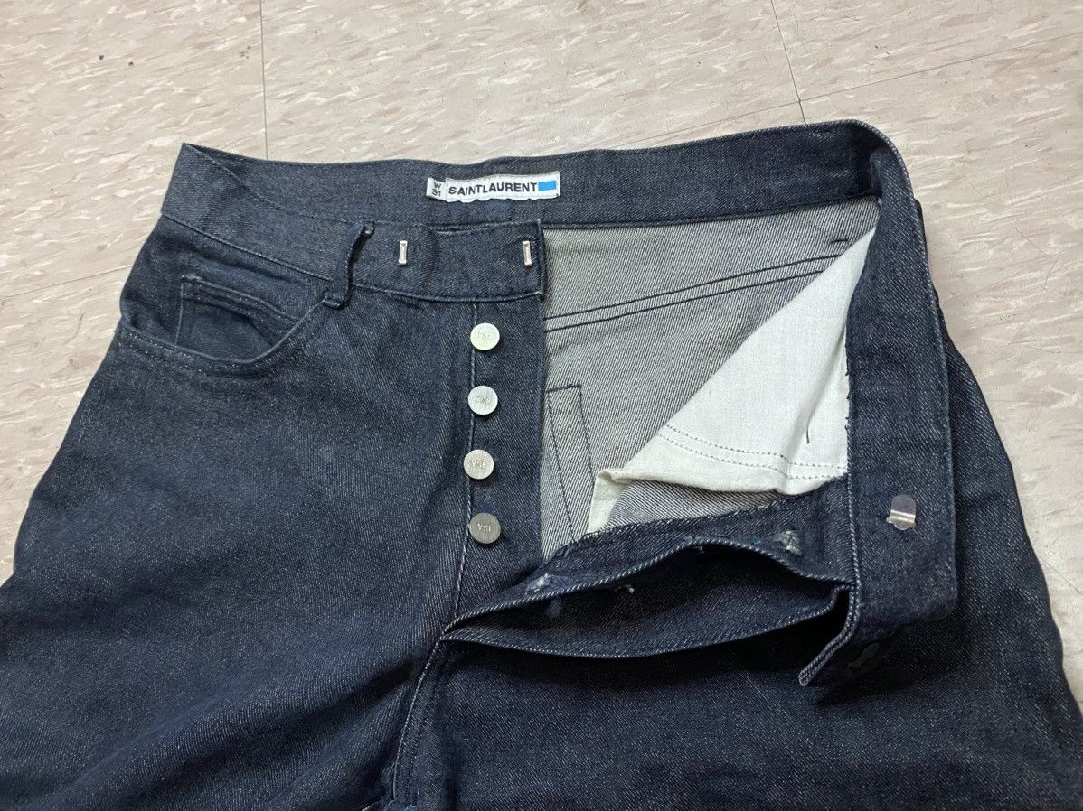 Saint Laurent Paris × Yves Saint Laurent YSL saint laurent denim jeans Size US 30 / EU 46 - 9 Thumbnail
