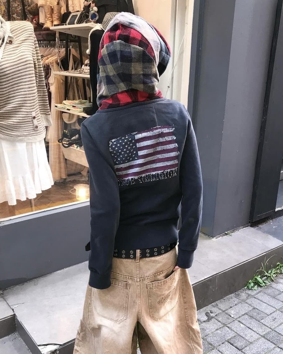 True Religion 2000s True Religion American Flag Archived Hoodie Size US S / EU 44-46 / 1 - 1 Thumbnail