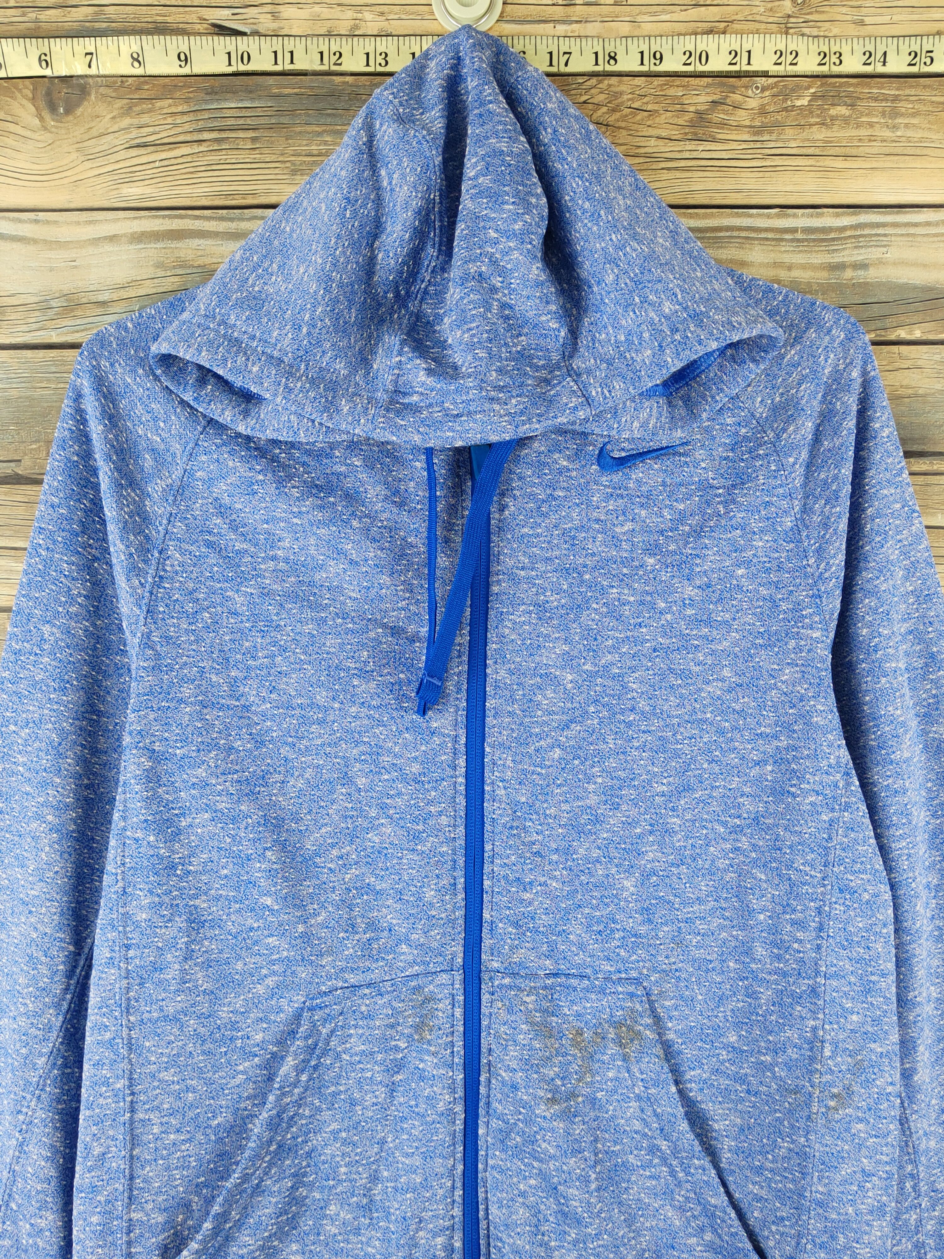 Nike DL Nike Blue Hoodie Sweaters #2508 Size US S / EU 44-46 / 1 - 2 Thumbnail