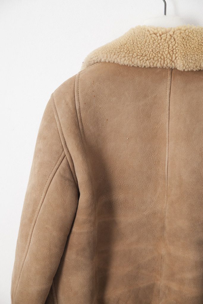 Vintage Vintage Belgian A2 shearling jacket Size US S / EU 44-46 / 1 - 4 Thumbnail