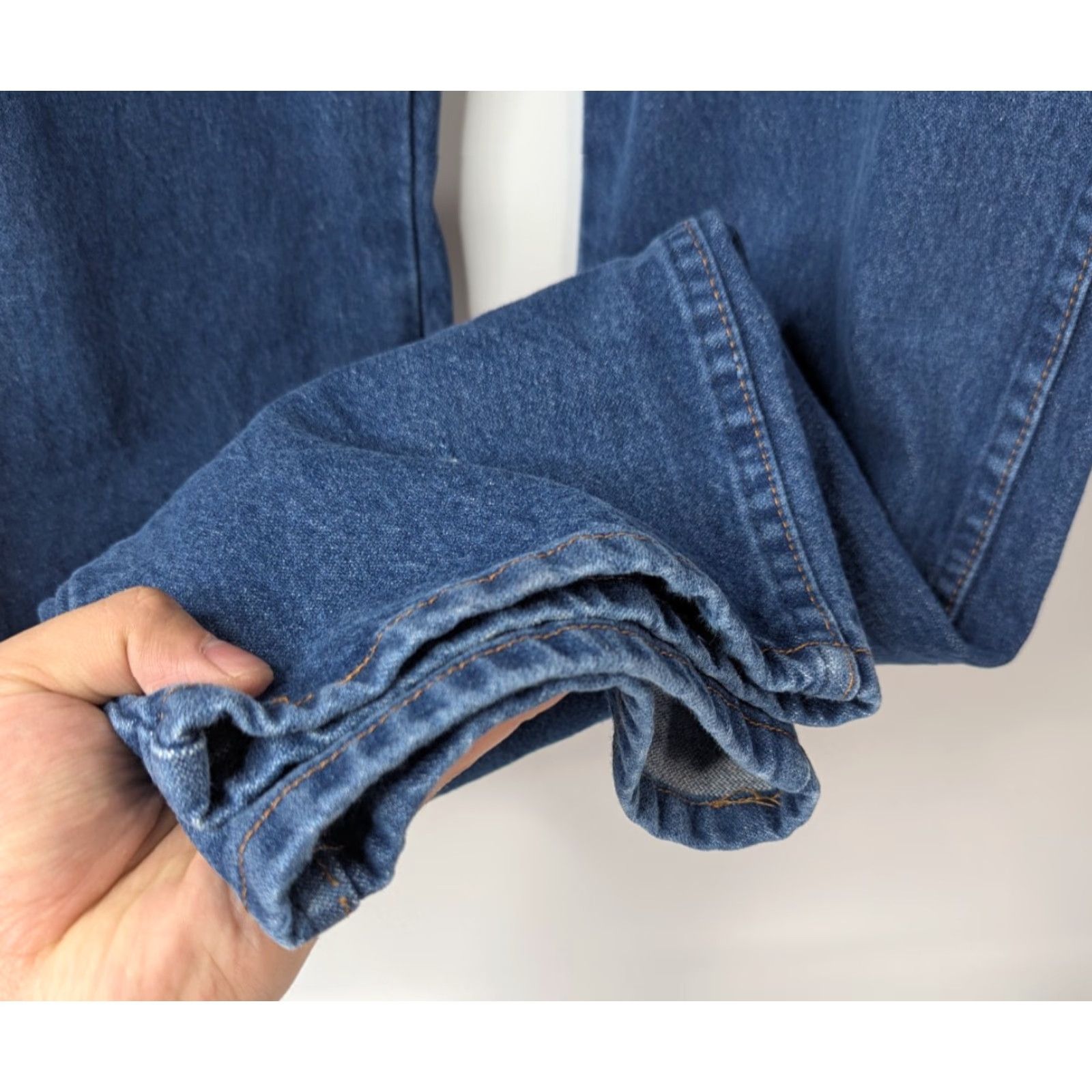 Wrangler Wrangler Jeans Men 36x34 Med Wash Blue Denim Western Cowboy Cut Rodeo 13AWZPW Size US 36 / EU 52 - 5 Thumbnail