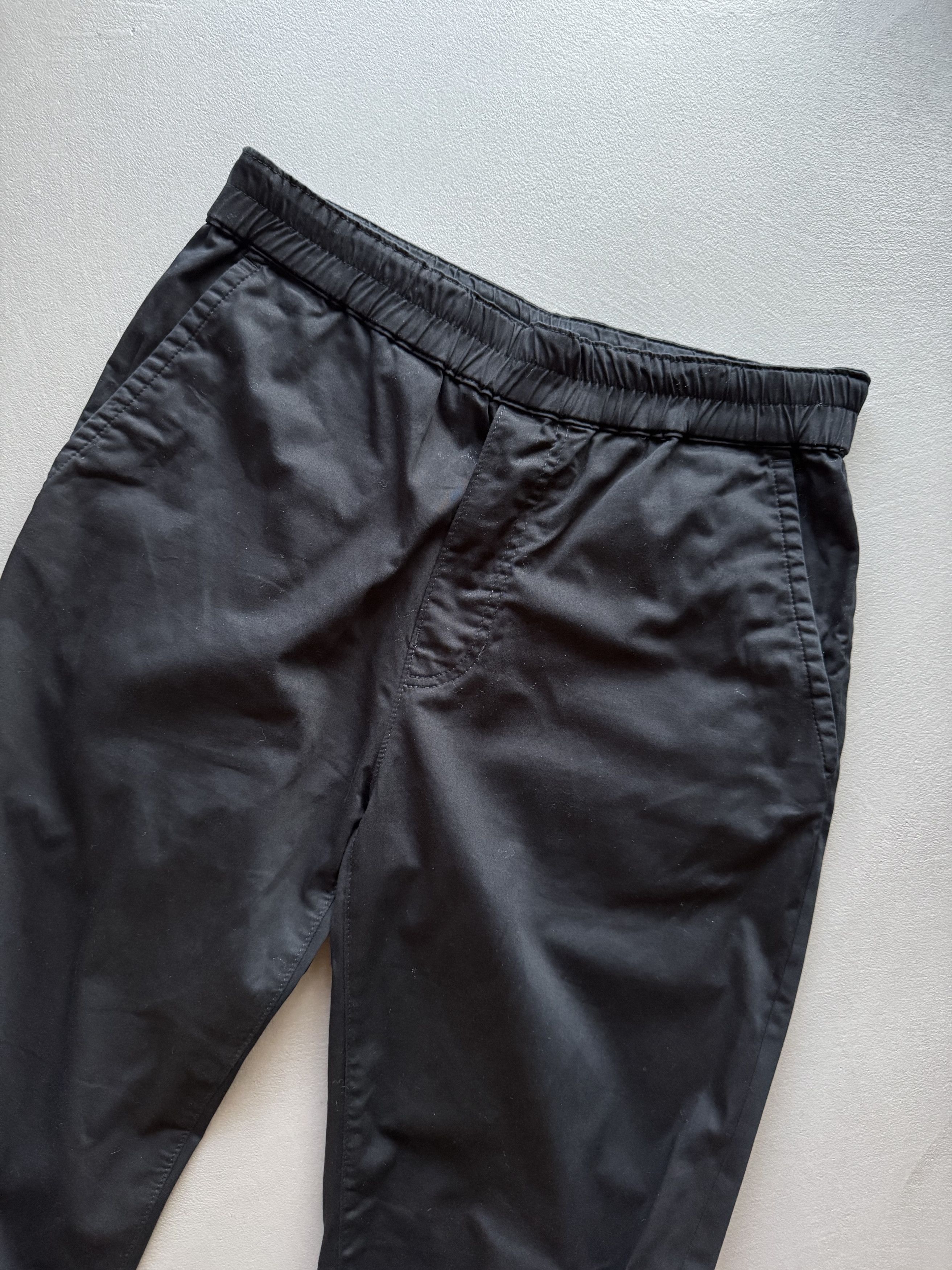 Acne Studios Acne Studios Paco Satin Drawstring Trousers, Black Size US 30 / EU 46 - 6 Thumbnail