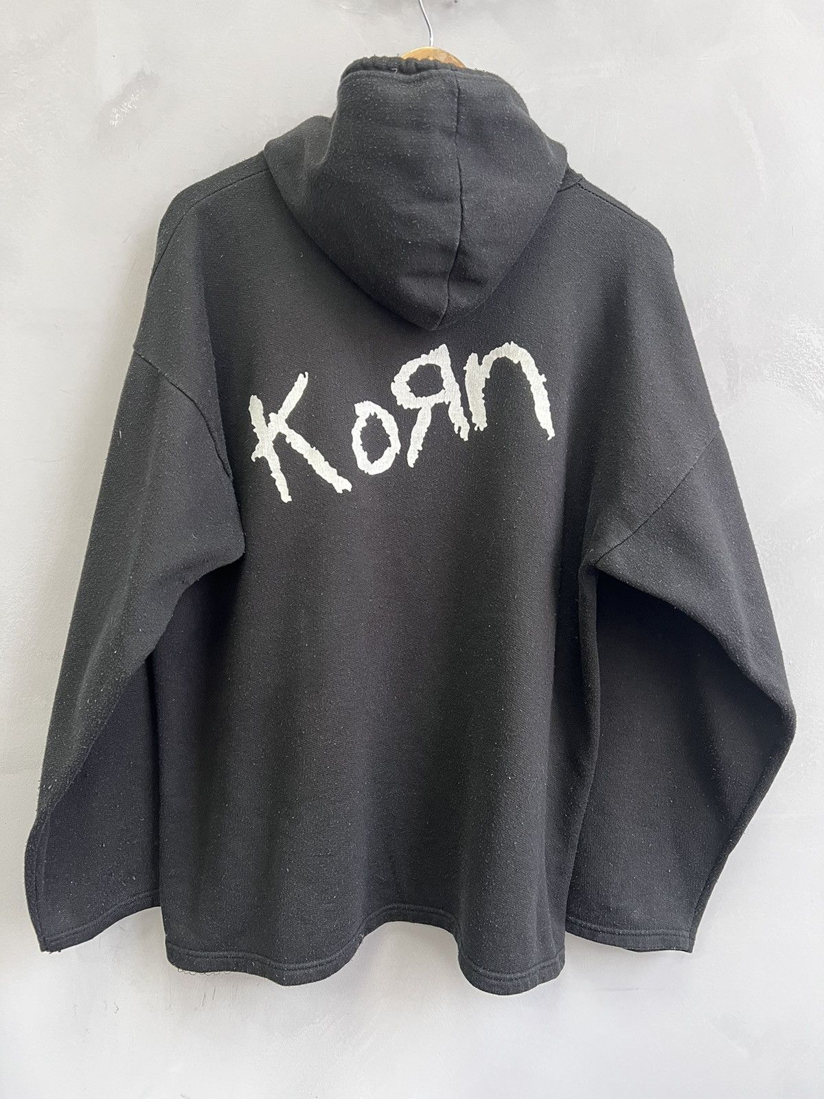 Band Tees Vintage 90s all over print Korn hoodie Size US XL / EU 56 / 4 - 11 Thumbnail
