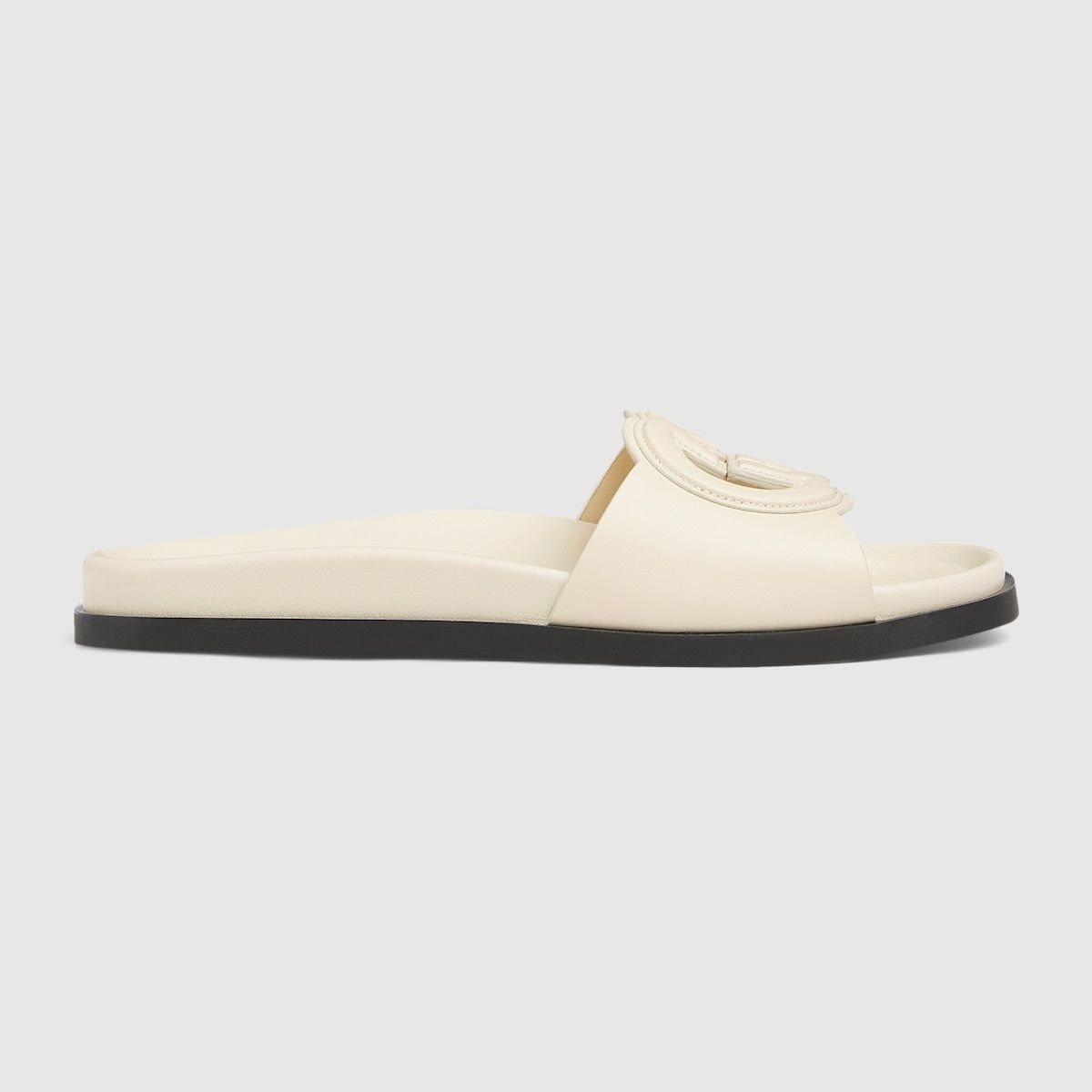 Gucci Gucci Interlocking G Slide Sandals SIZE 37.5 Size ONE SIZE - 1 Thumbnail
