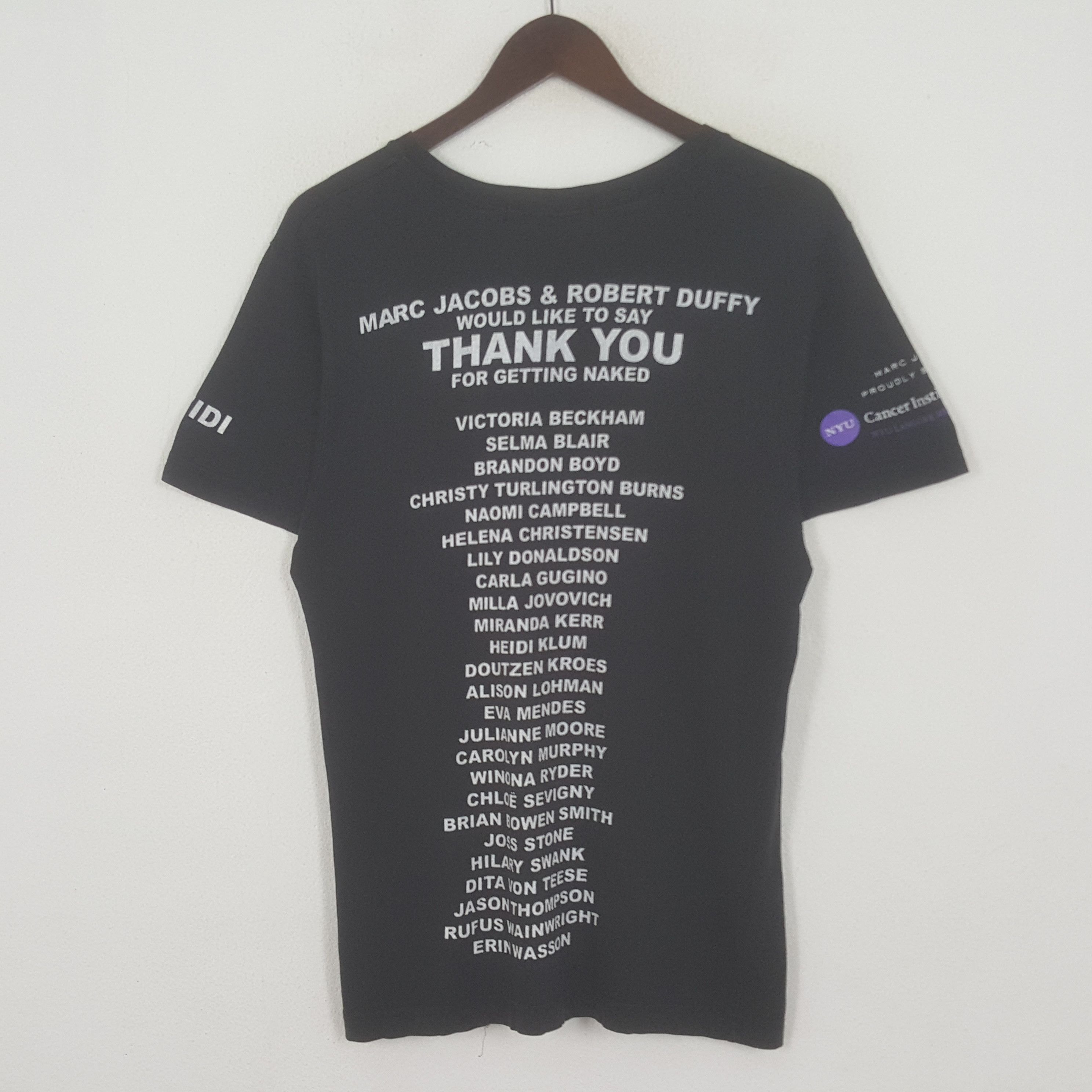 Marc Jacobs × Vintage Vintage Marc Jacobs & Robert Duffy Tshirt Size US M / EU 48-50 / 2 - 3 Thumbnail
